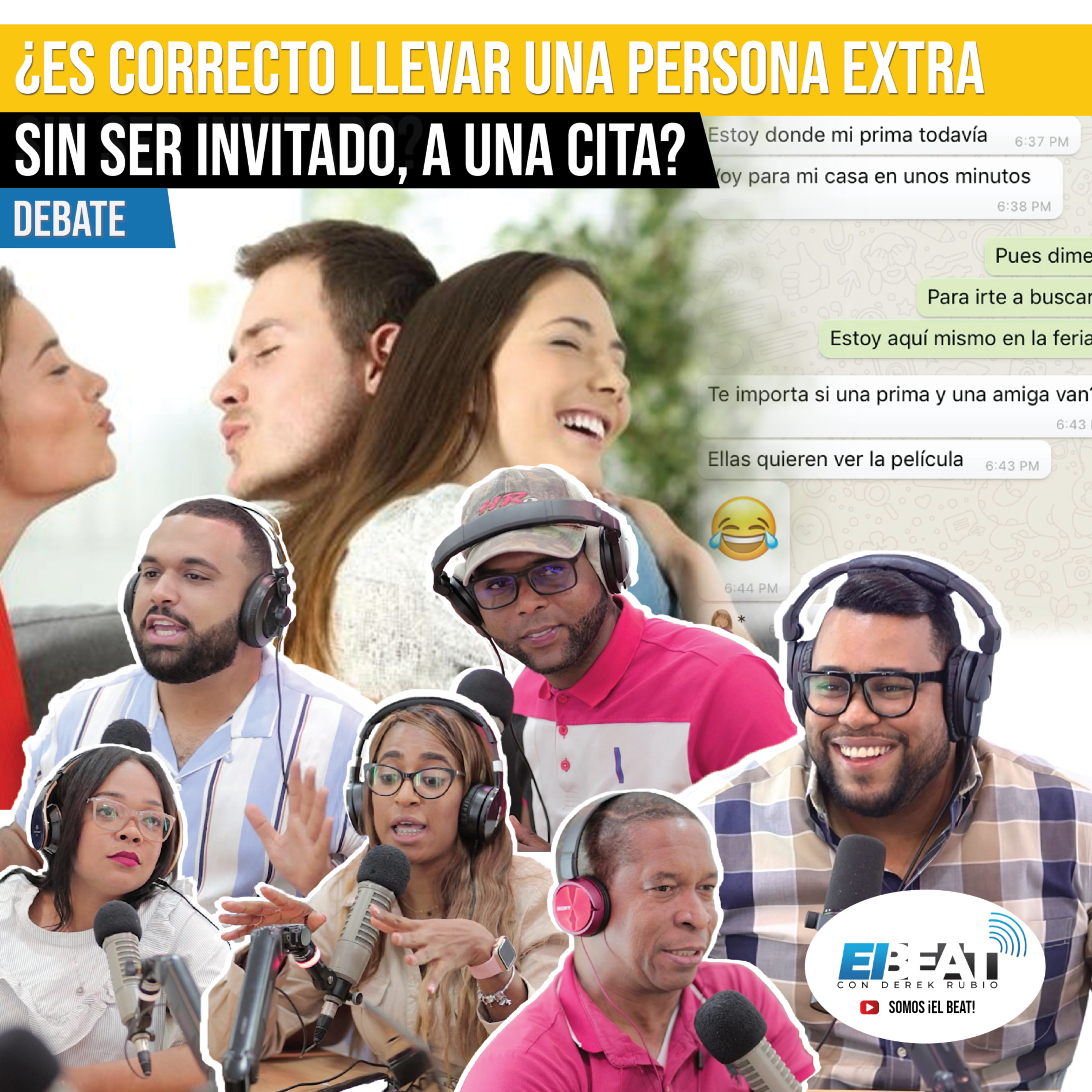 Debate: ¿Es correcto llevar una persona extra sin ser invitado? episode artwork