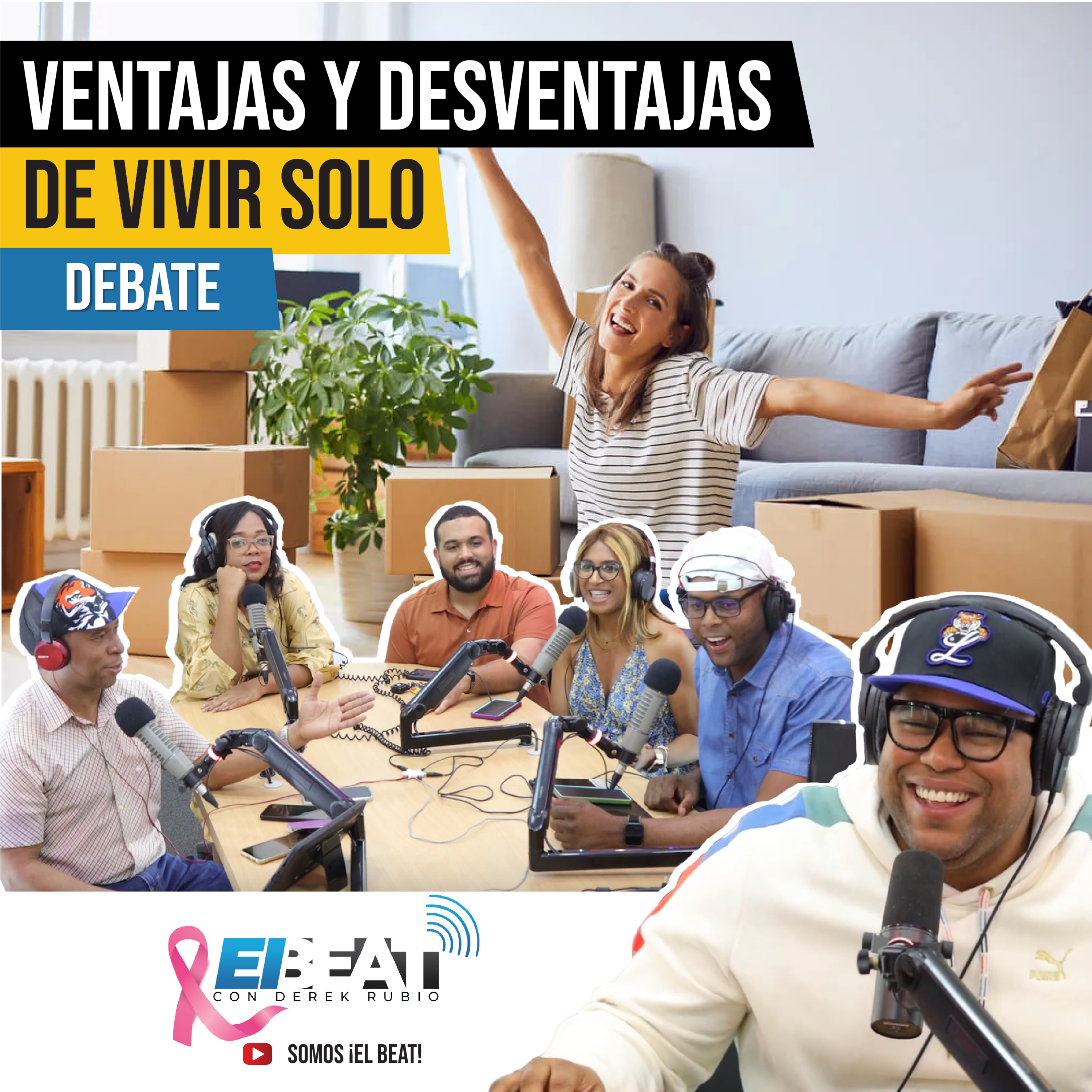 ¿Cuáles son las ventajas y desventajas de vivir solo? Fuerte debate en la cabina episode artwork