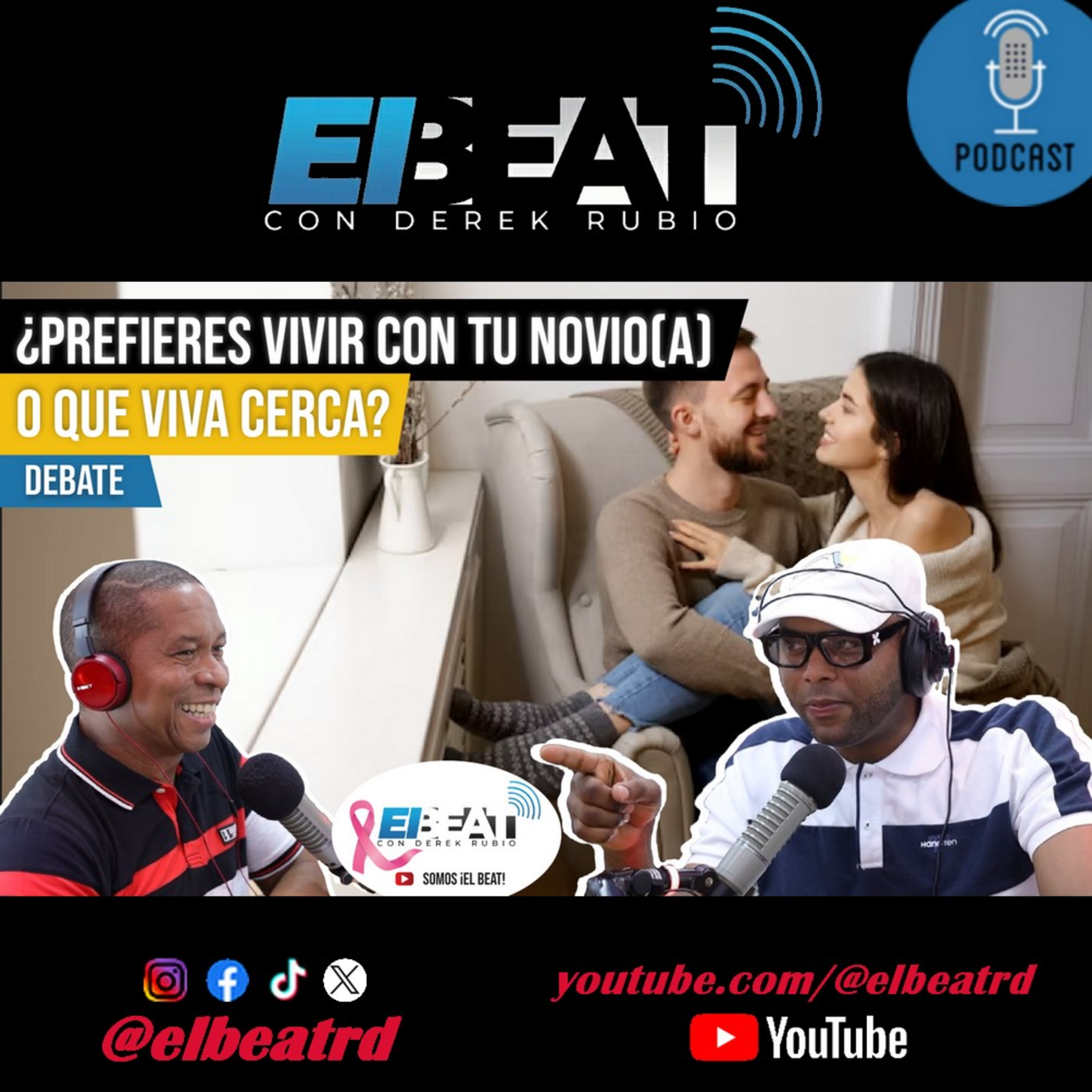 Debate: ¿Prefieres vivir con tu novio(a) o que viva cerca? episode artwork