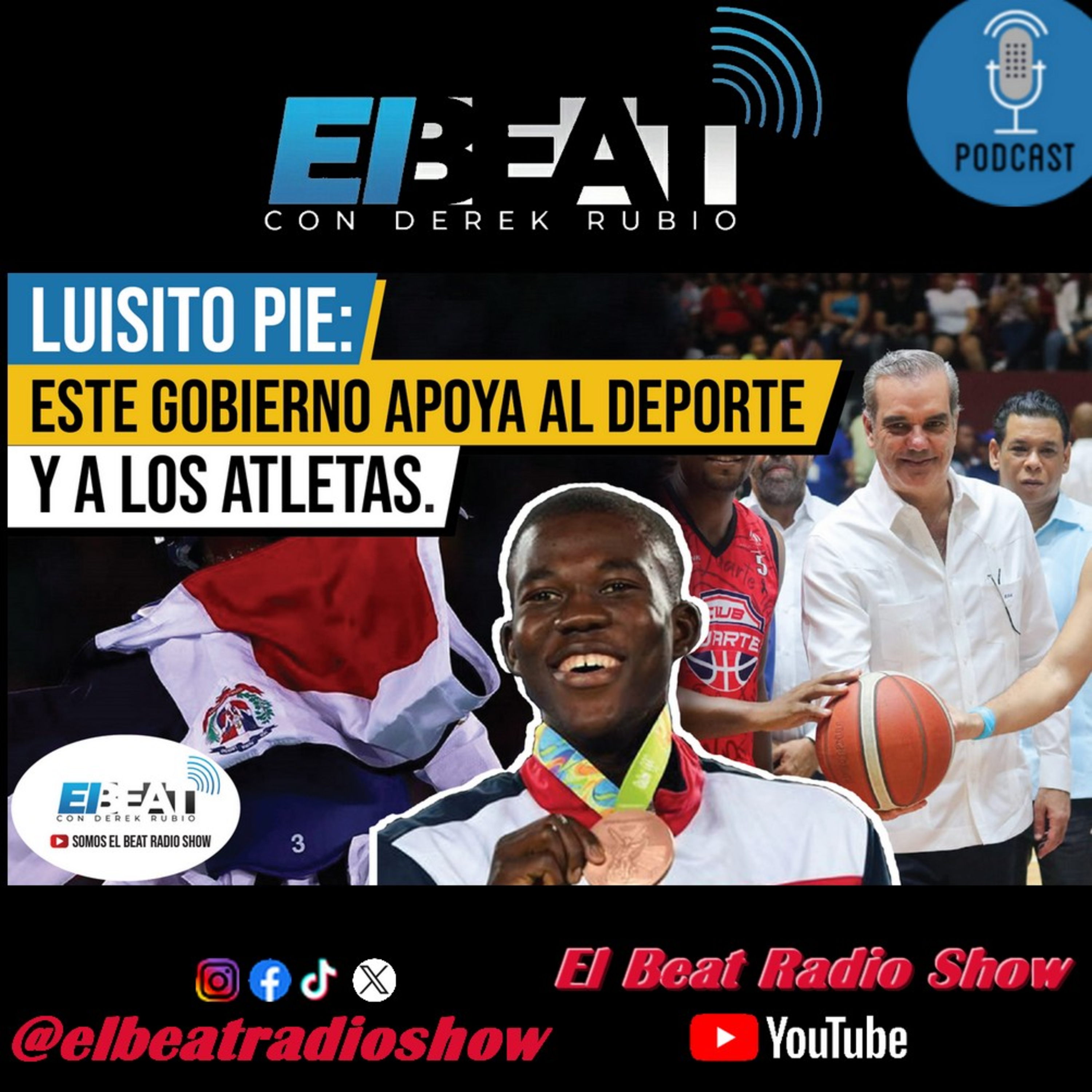 Deportes - Luisito Pie - Este gobierno apoya al deporte y a los atletas episode artwork