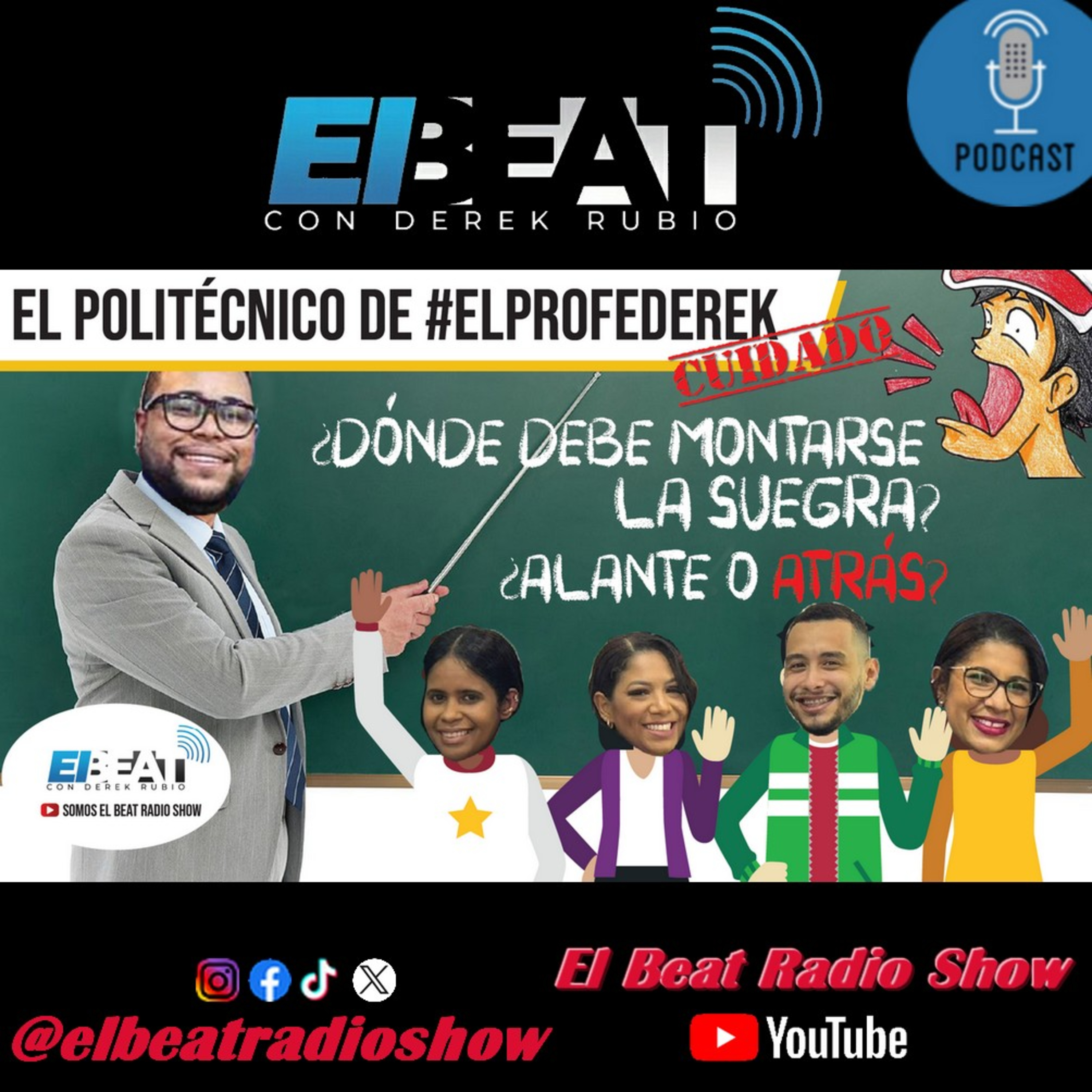 ¡Cuidado! Desorden en El Politécnico: ¿Dónde debe montarse la suegra? ¿Alante o atrás? episode artwork
