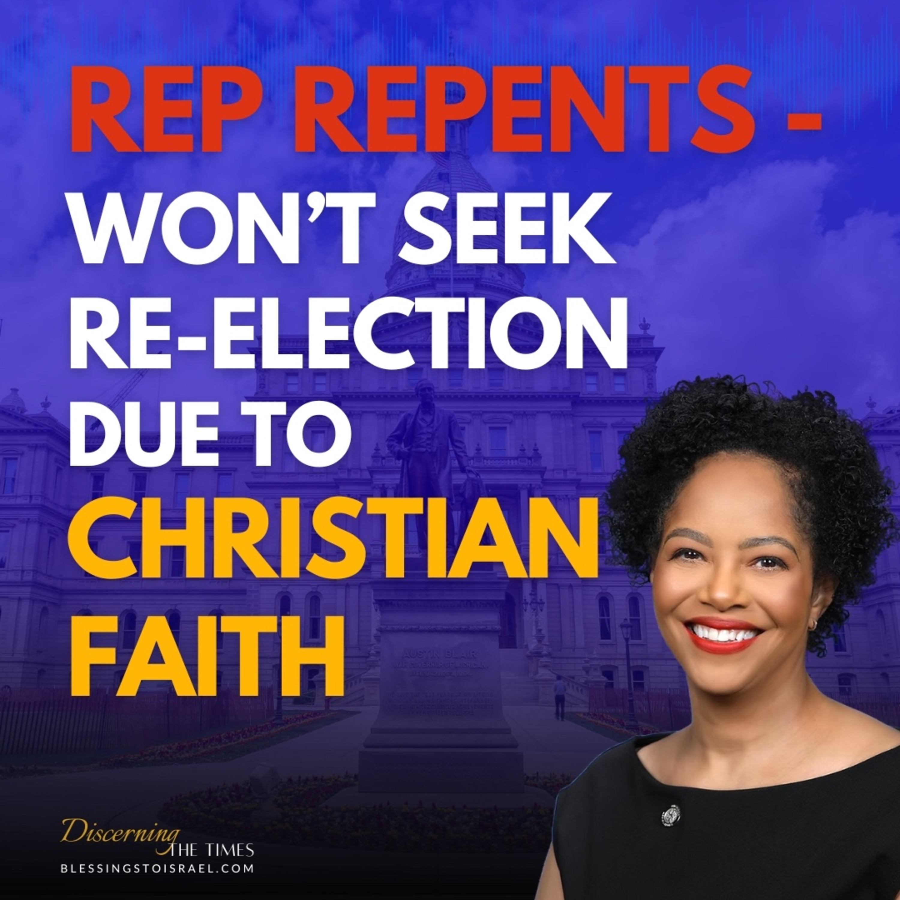 Rep Repents for Being Democrat - Will Not Run for Office Again Due to Christian Faith