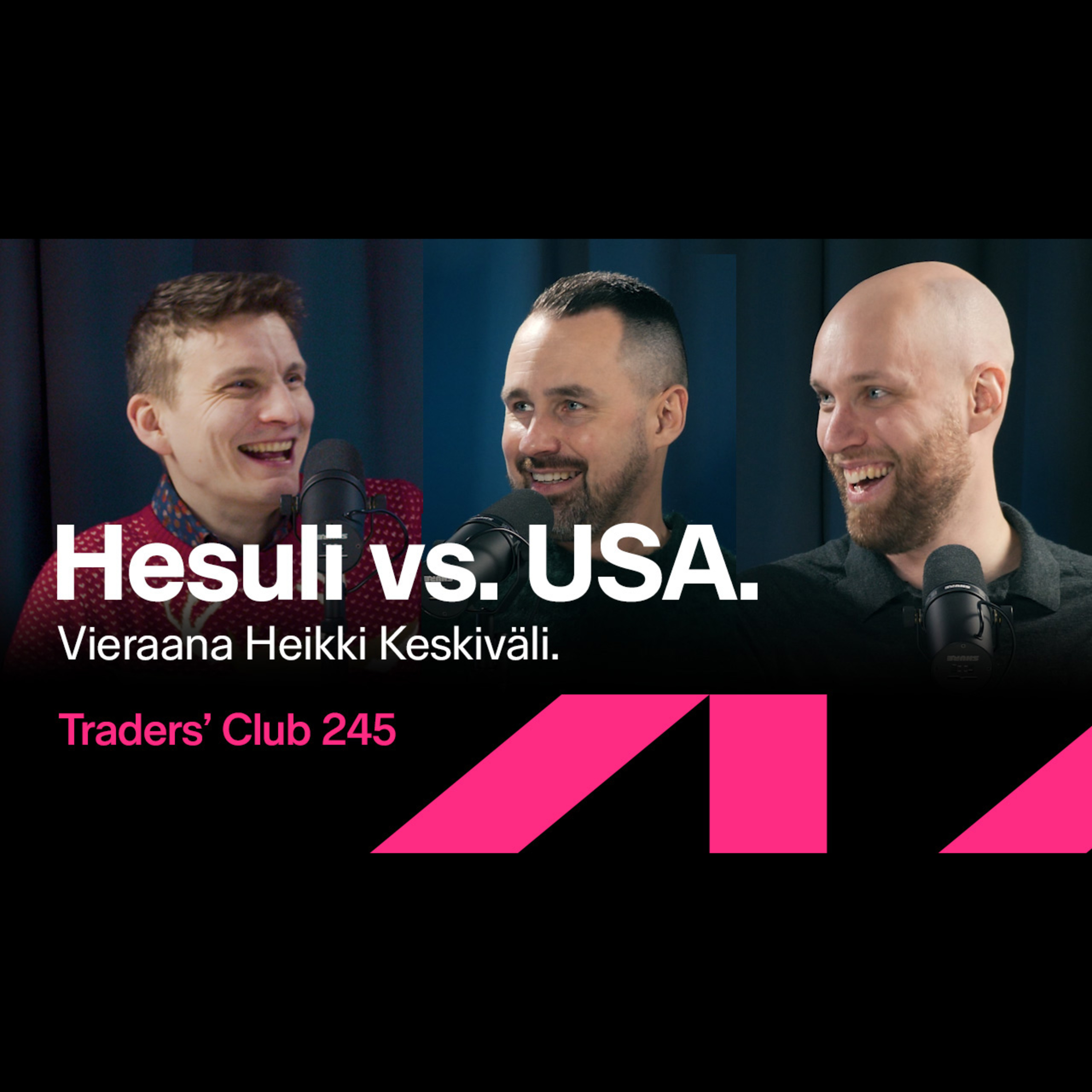 Hesuli vs. USA – vieraana Heikki Keskiväli | Traders' Club 245