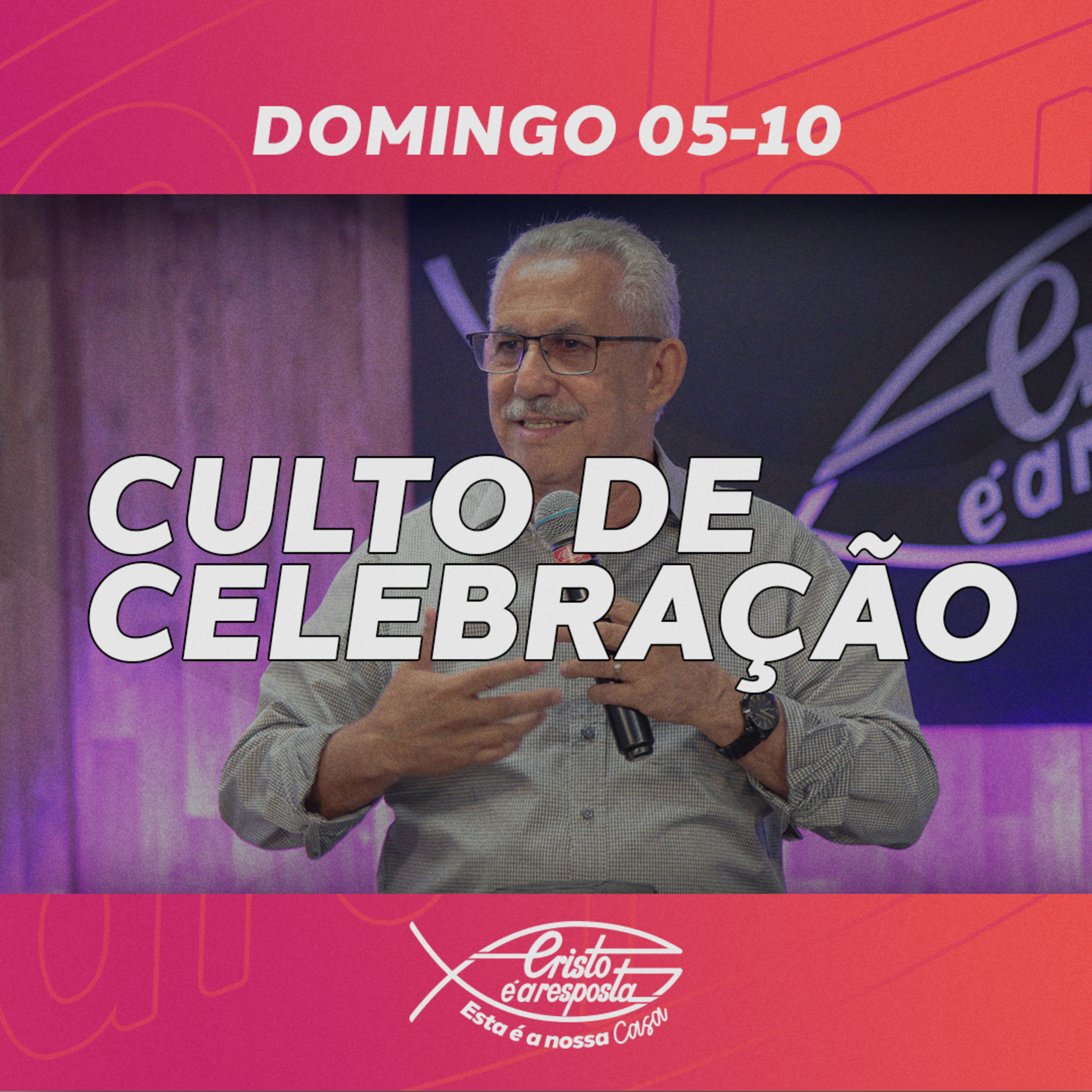 #1611 - Manifeste-se para que saibam quem Deus é! - Pr. Natalino (05/10)