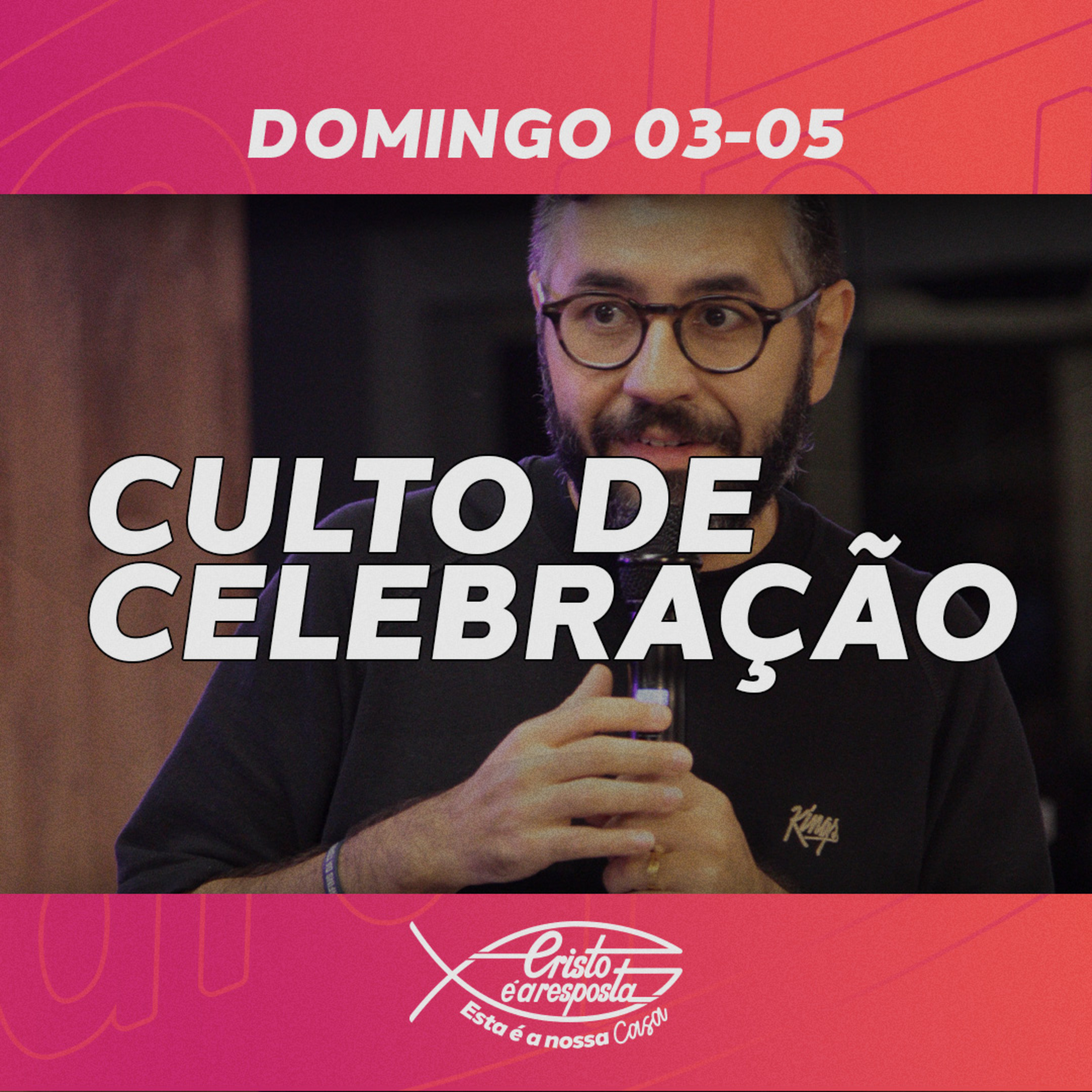 #1757 - Feliz é aquele que comer do banquete do Senhor - Pr. Moysés (03/05) episode artwork