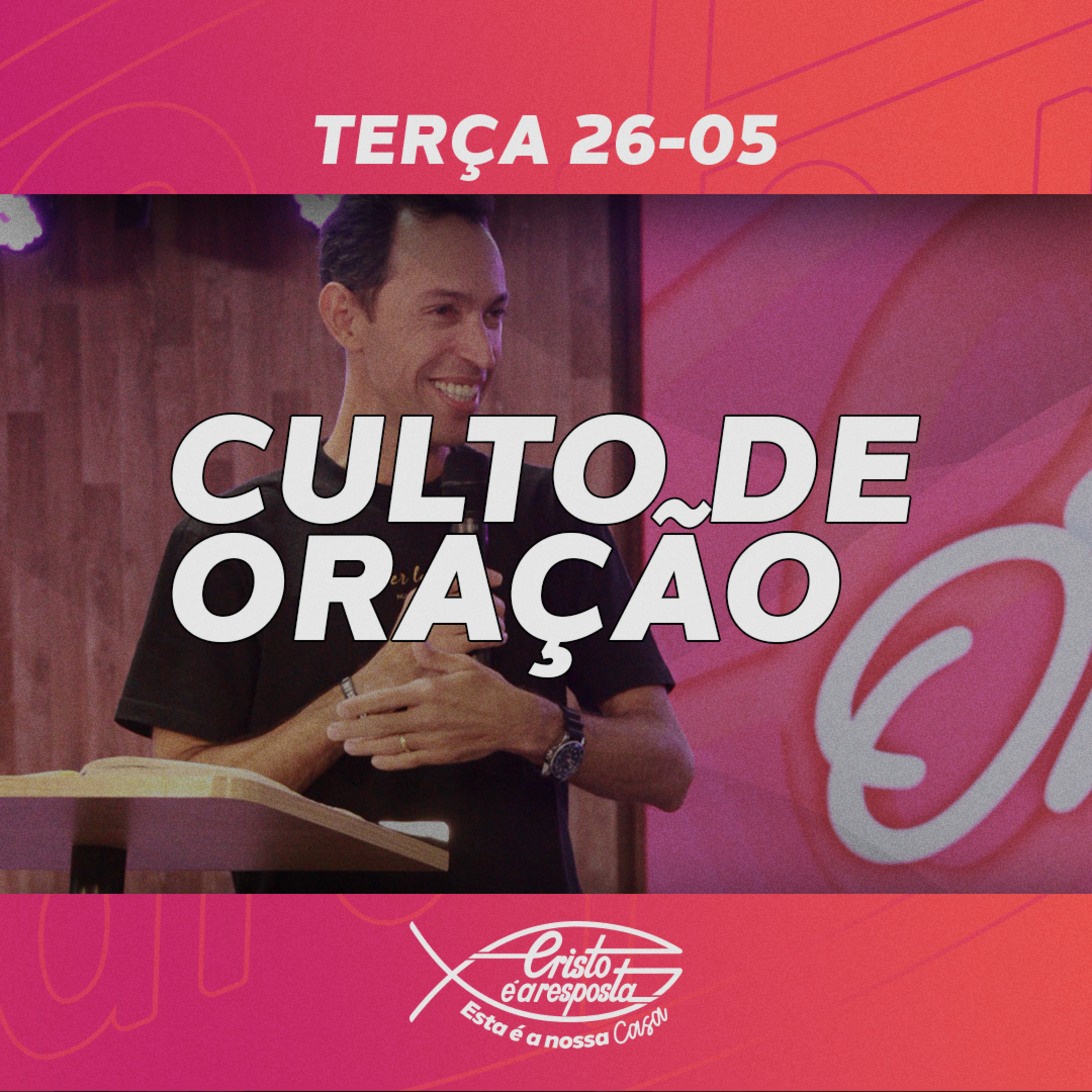 #1772 - Aprendendo a orar com Jesus - Miss. Vagner (26/05) episode artwork