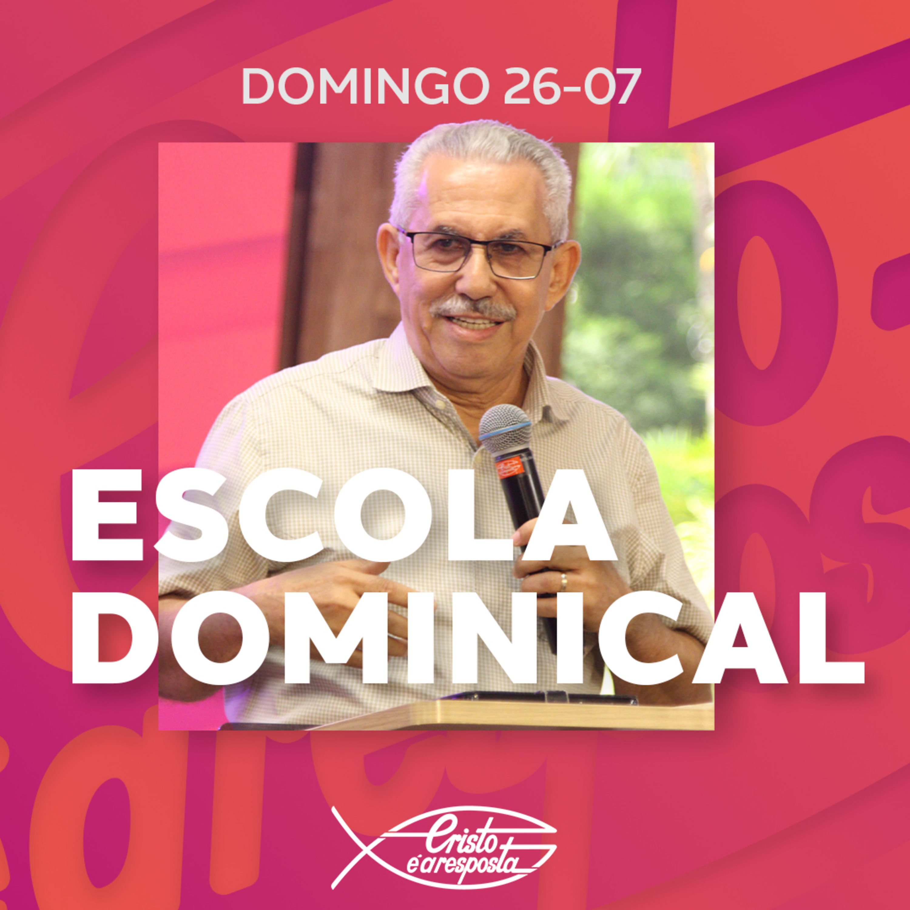 #1807 - As promessas de Deus começam em Deus - Pr. Natalino (26/07) episode artwork
