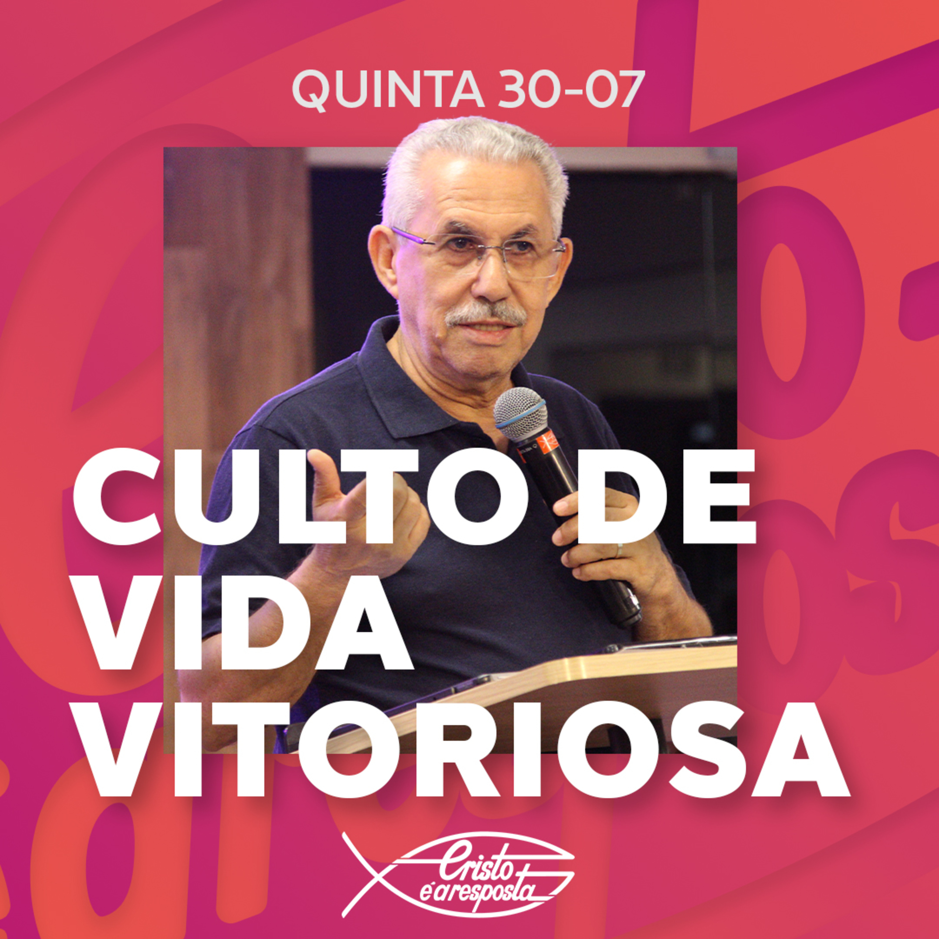 #1810 - Não deixe sua fé se acostumar! - Pr. Natalino (30/07) episode artwork