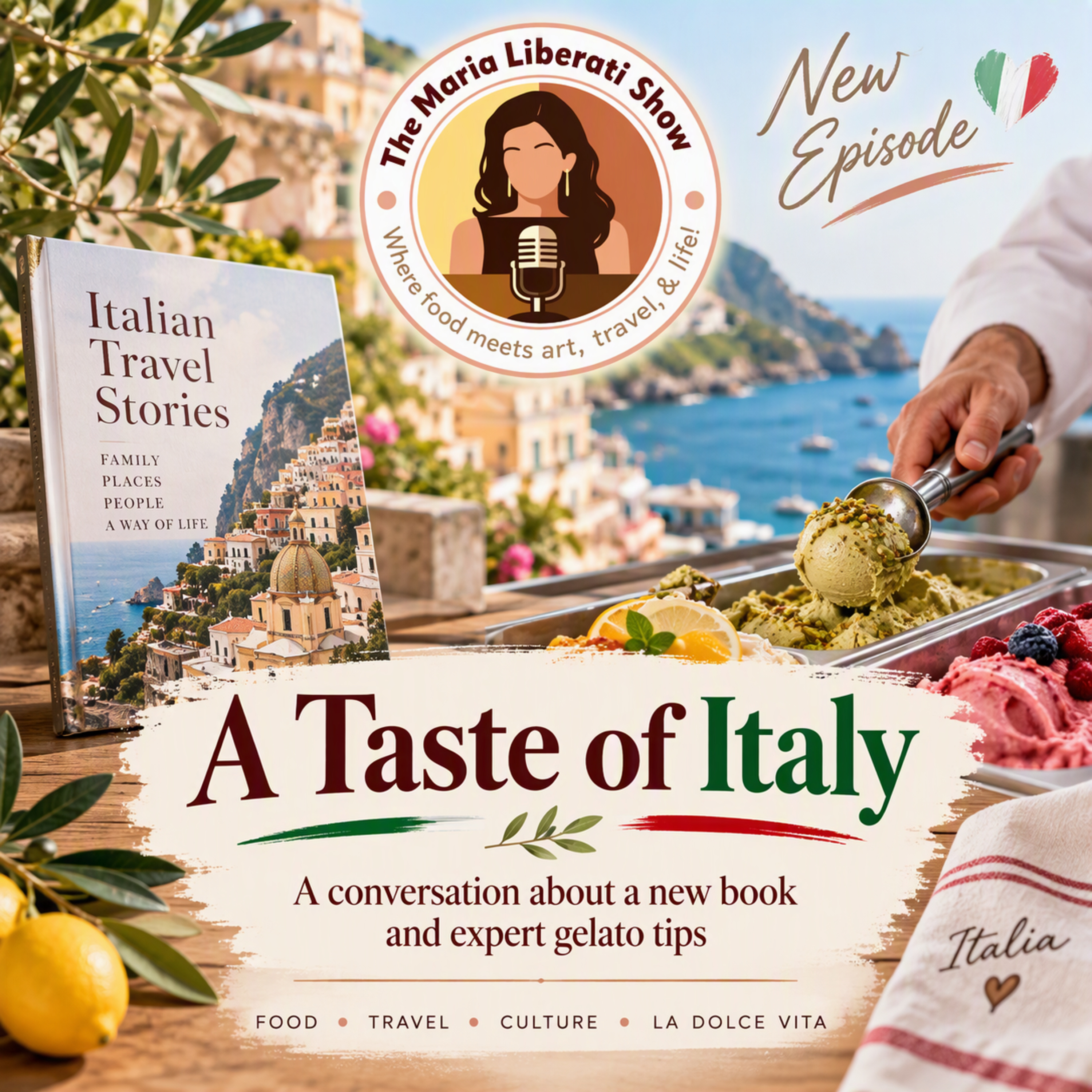 A Taste of Italy: Linda Perillo’s New Book + Expert Gelato Tips