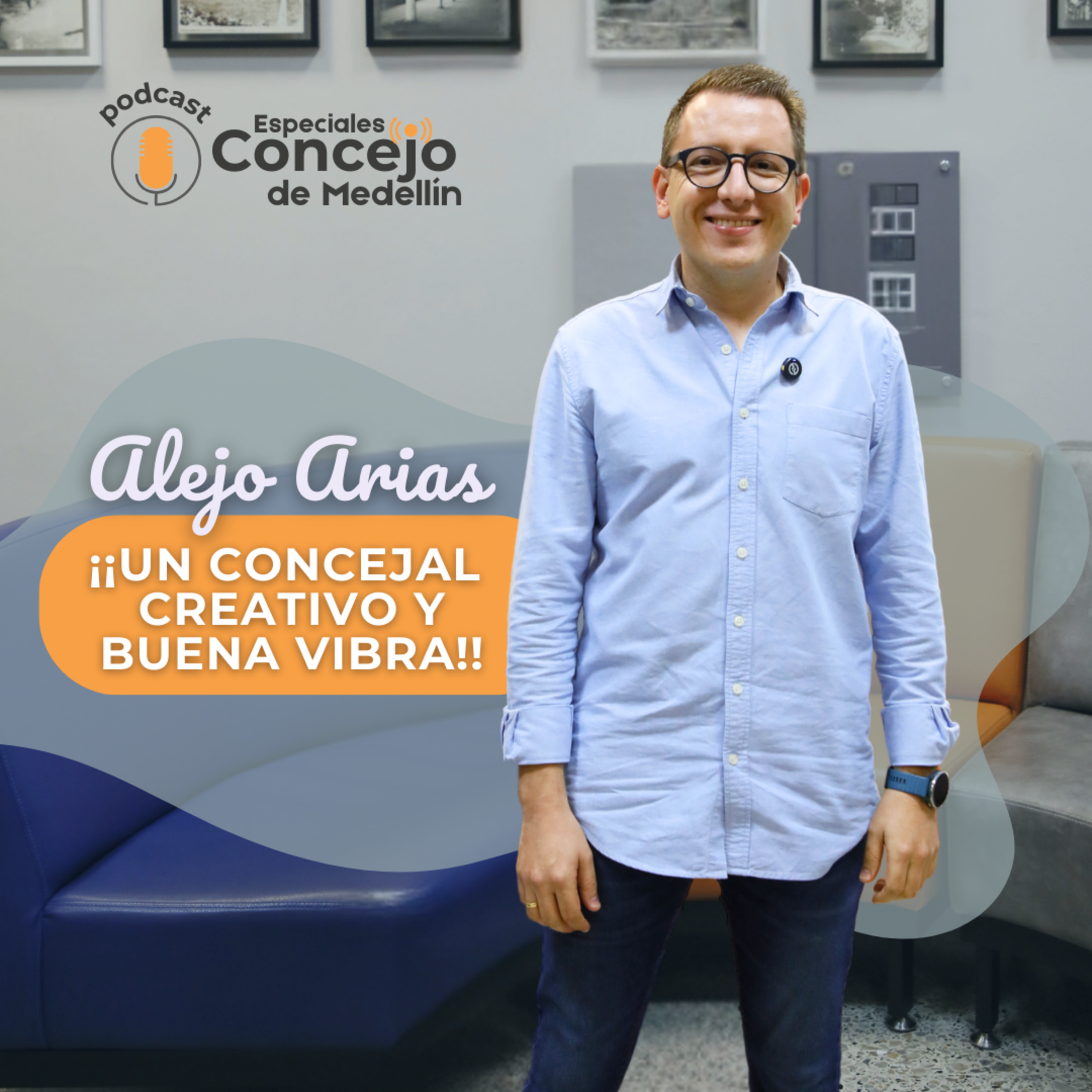 Alejo Arias. ¡Un concejal creativo y buena vibra! 