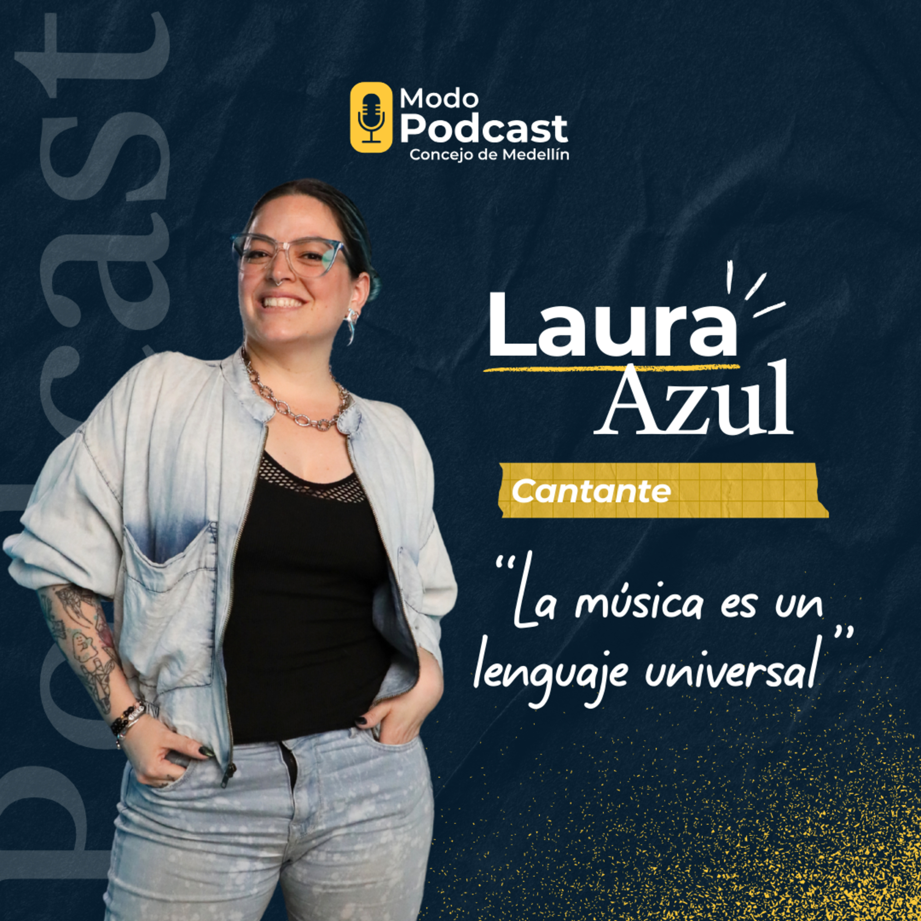 "La música es un lenguaje universal" Laura Azul 