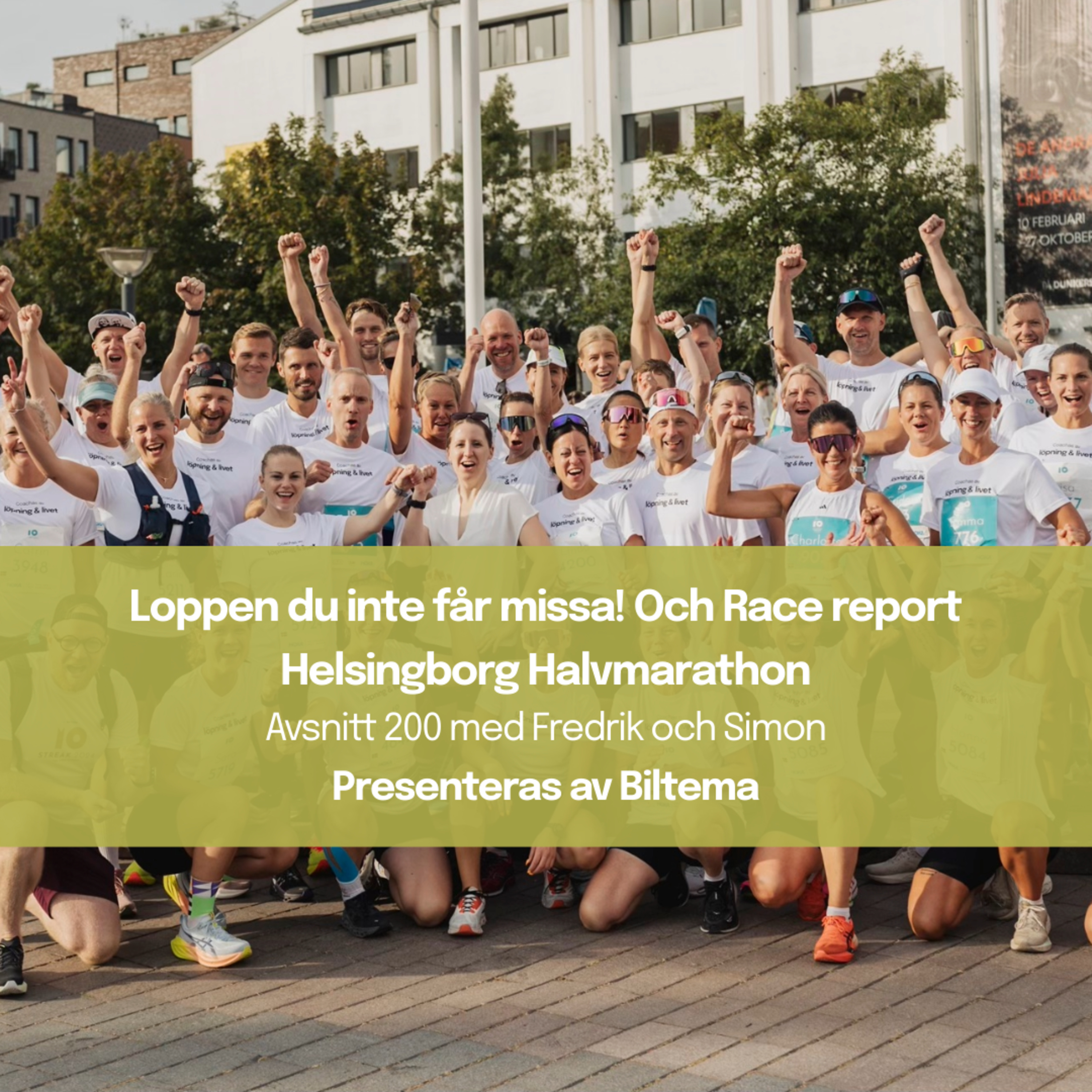 200. Race report Helsingborg + Tony blir sponsrad löpare