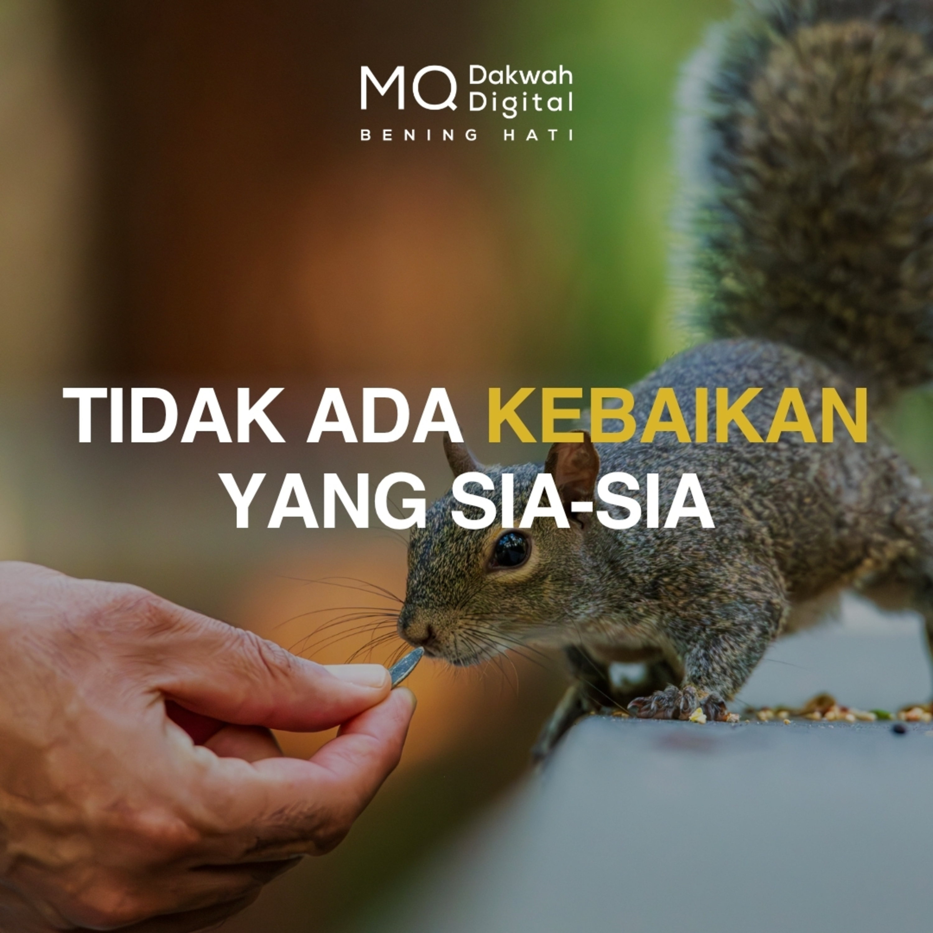Tidak Ada Kebaikan yang Sia-Sia