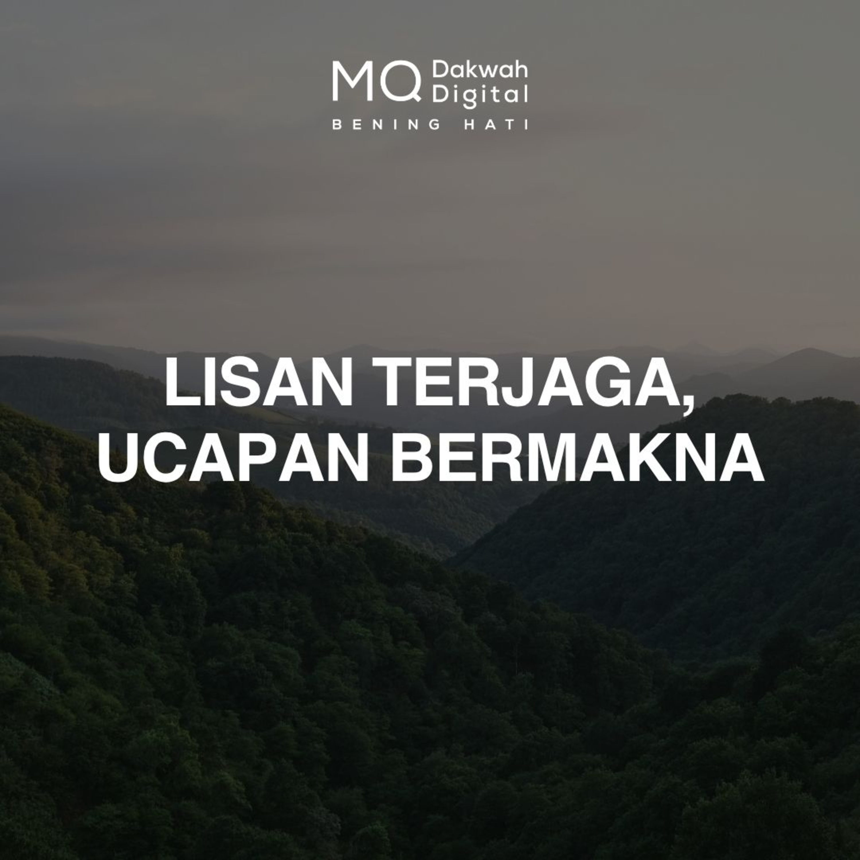 Lisan Terjaga, Ucapan Bermakna