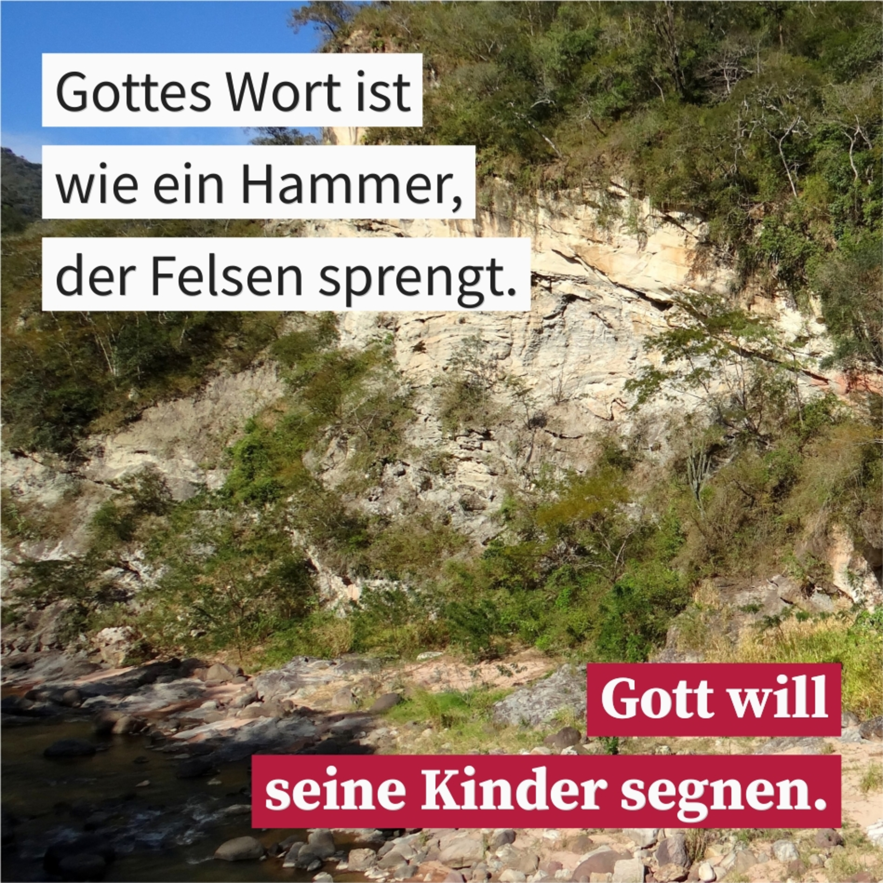 Höre Gottes Wort