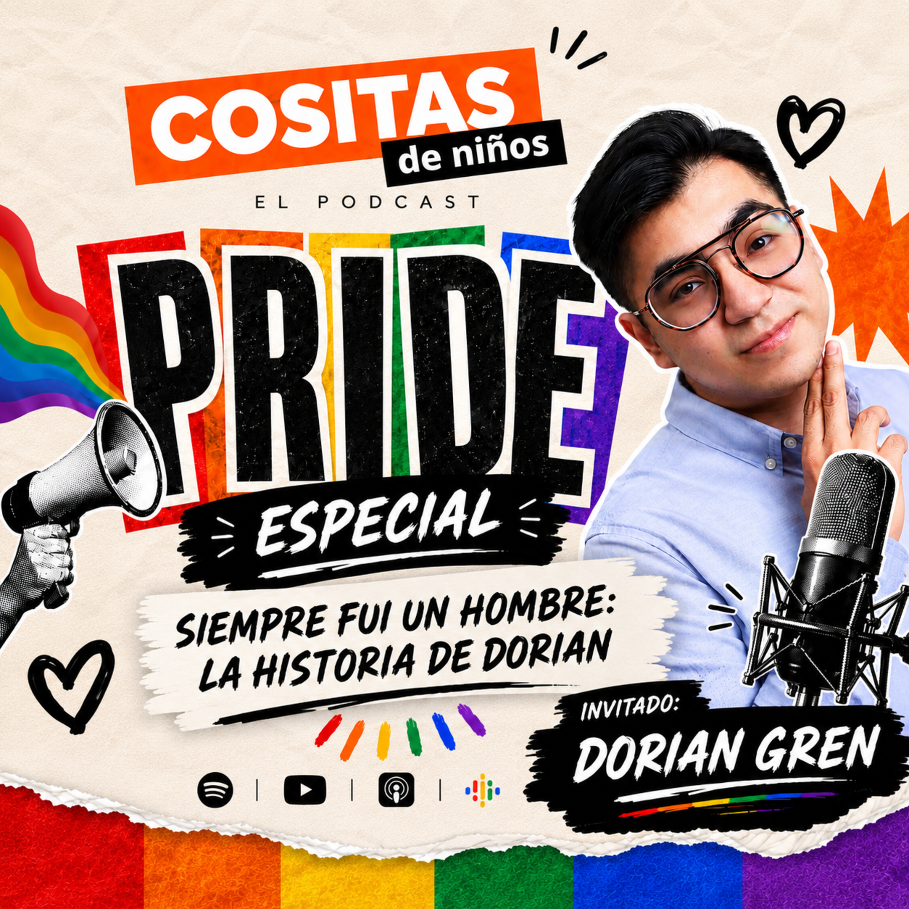 Episodio 14, T7: "Siempre fui un hombre: la historia de Dorian" con Dorian Gren episode artwork