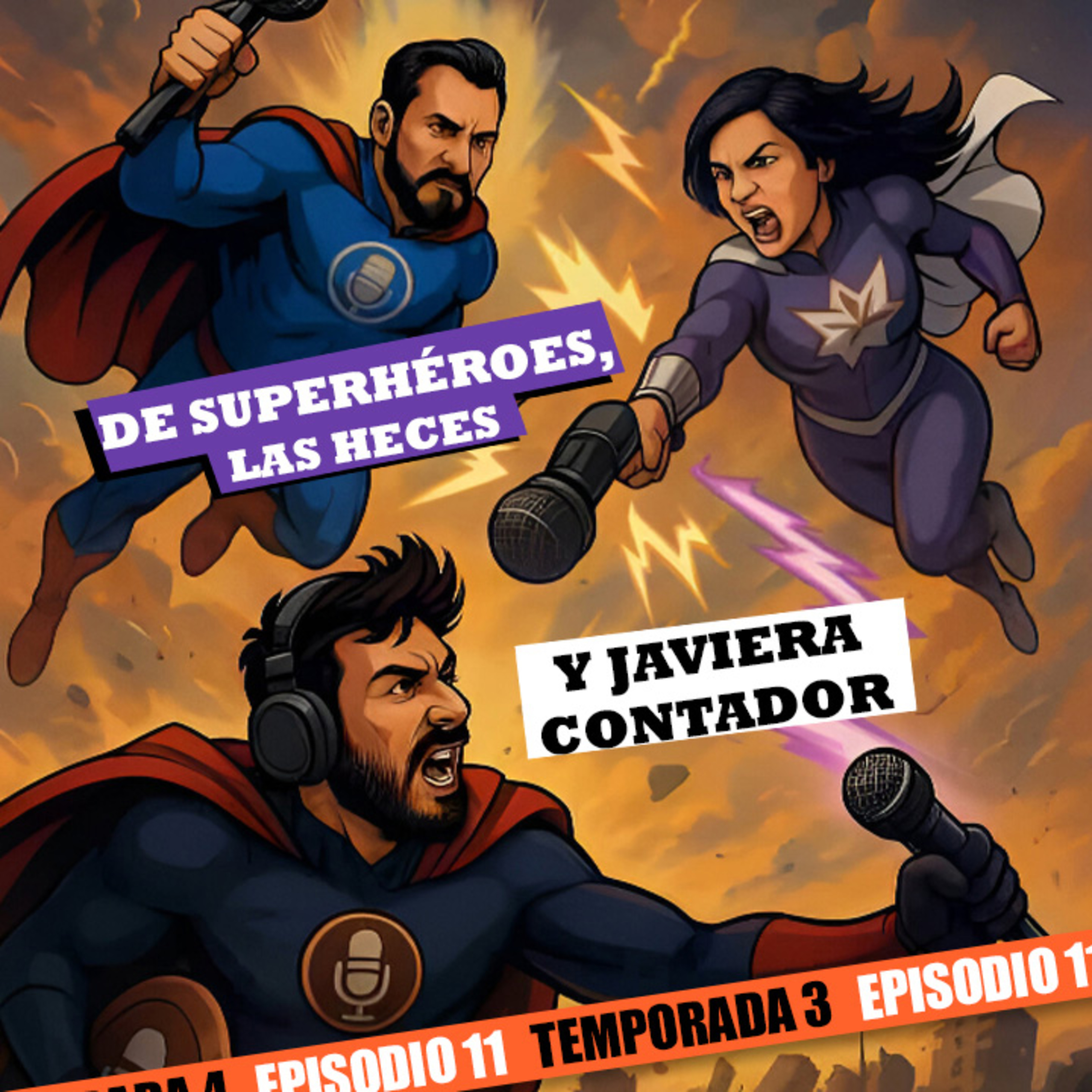De superhéroes, las heces y Javiera Contador | Guarida N episode artwork