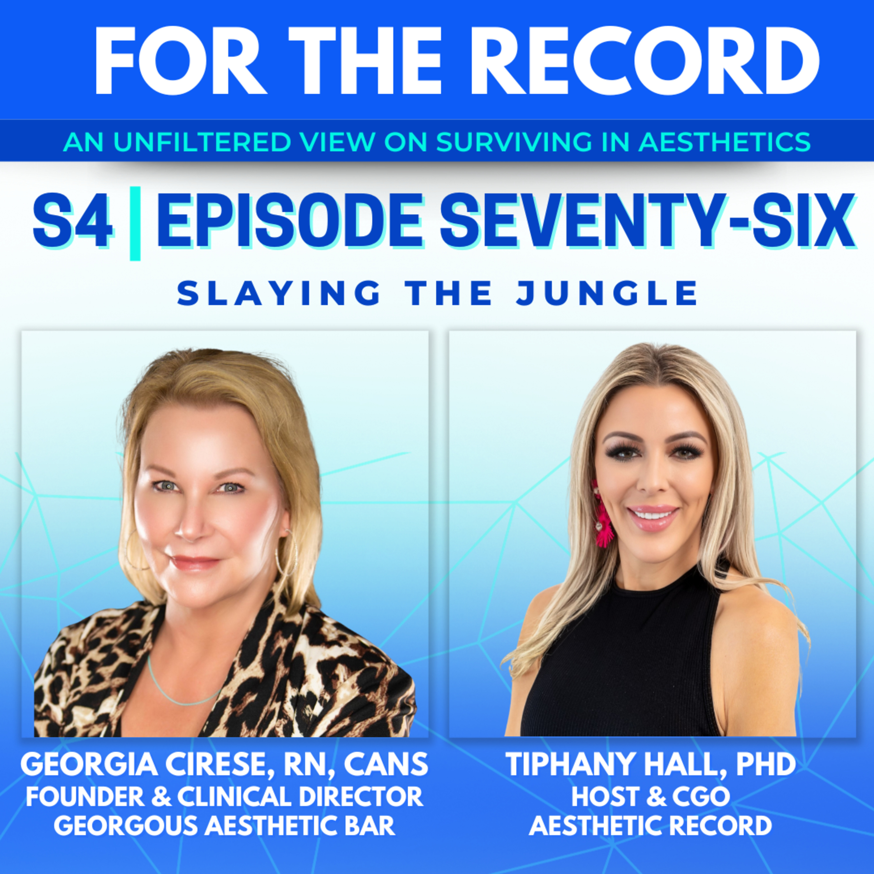 Episode 76: Slaying the Jungle with Georgia Cirese, RN, CANS episode artwork