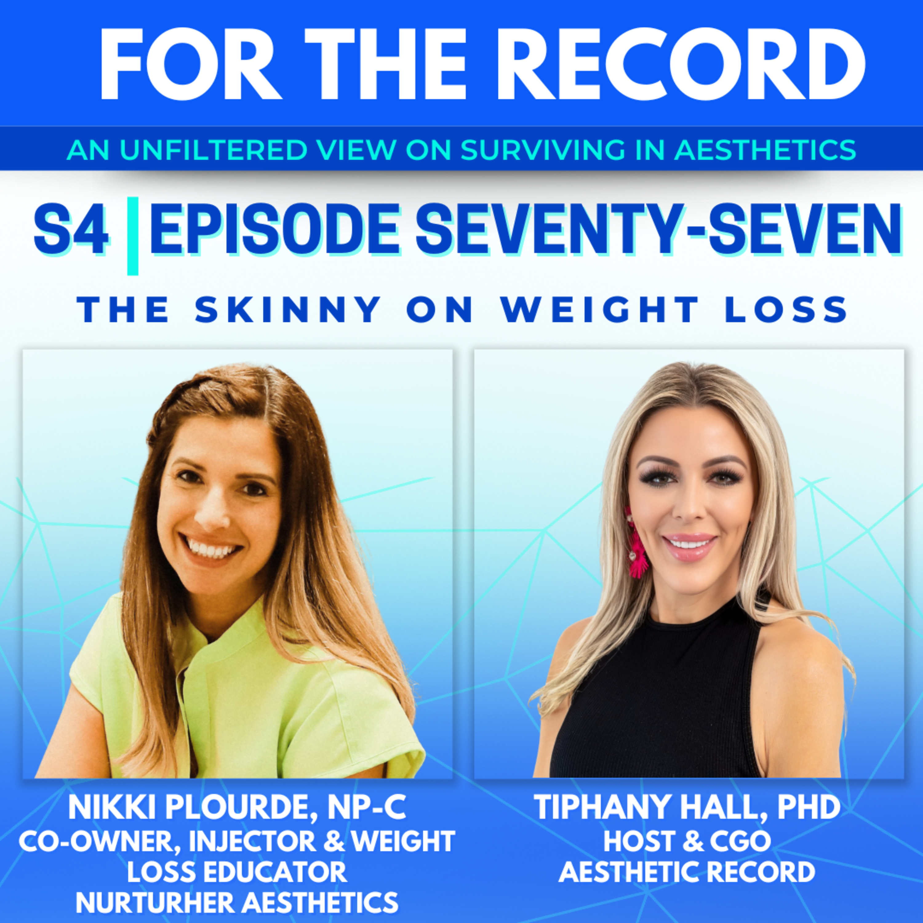 Episode 77: The Skinny on Weight Loss with Nikki Plourde, NP-C episode artwork
