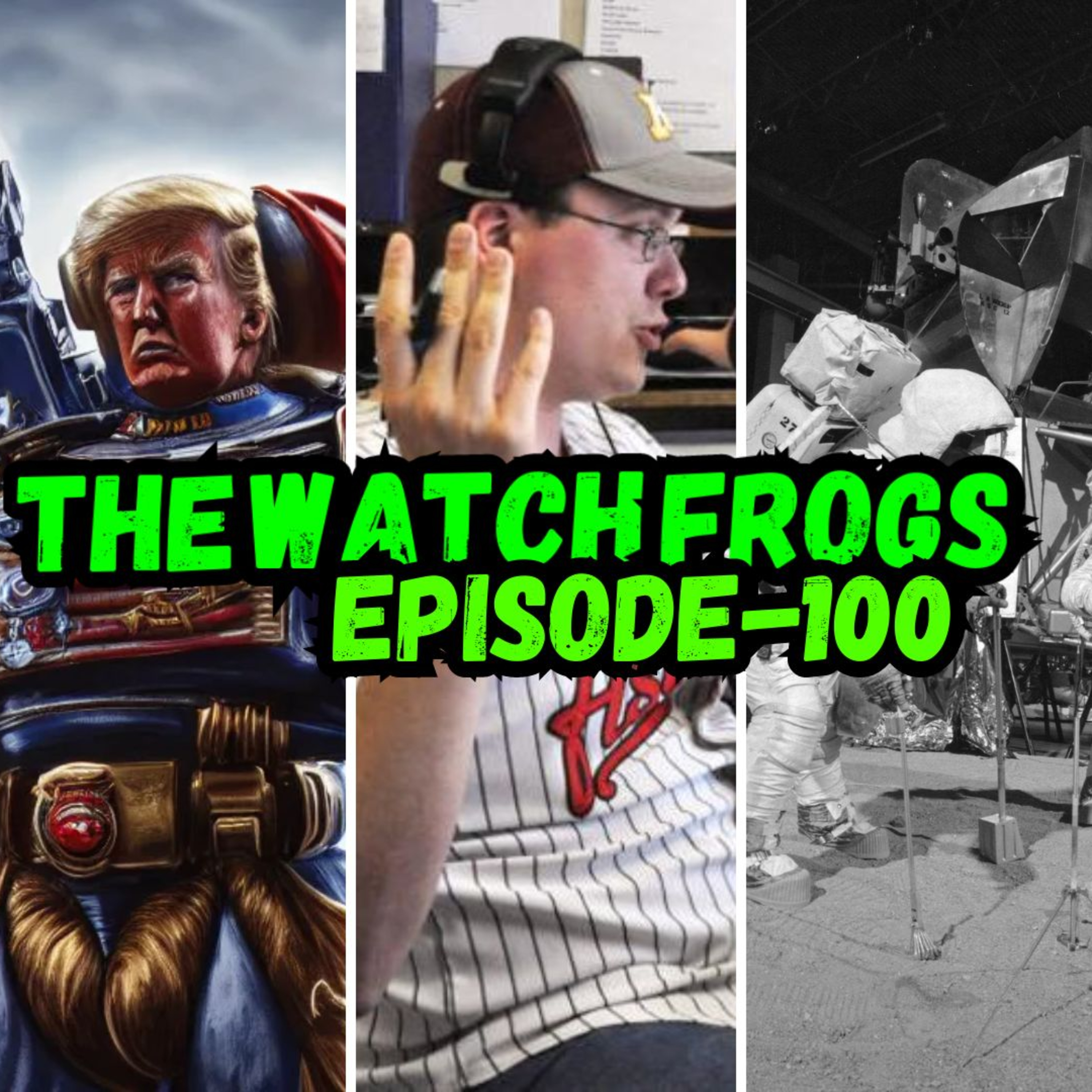 Watch Frogs Show 100 - Diaper Biden Debate, Aaron Imholte, Eric July Update, MOON DEBATE & moar
