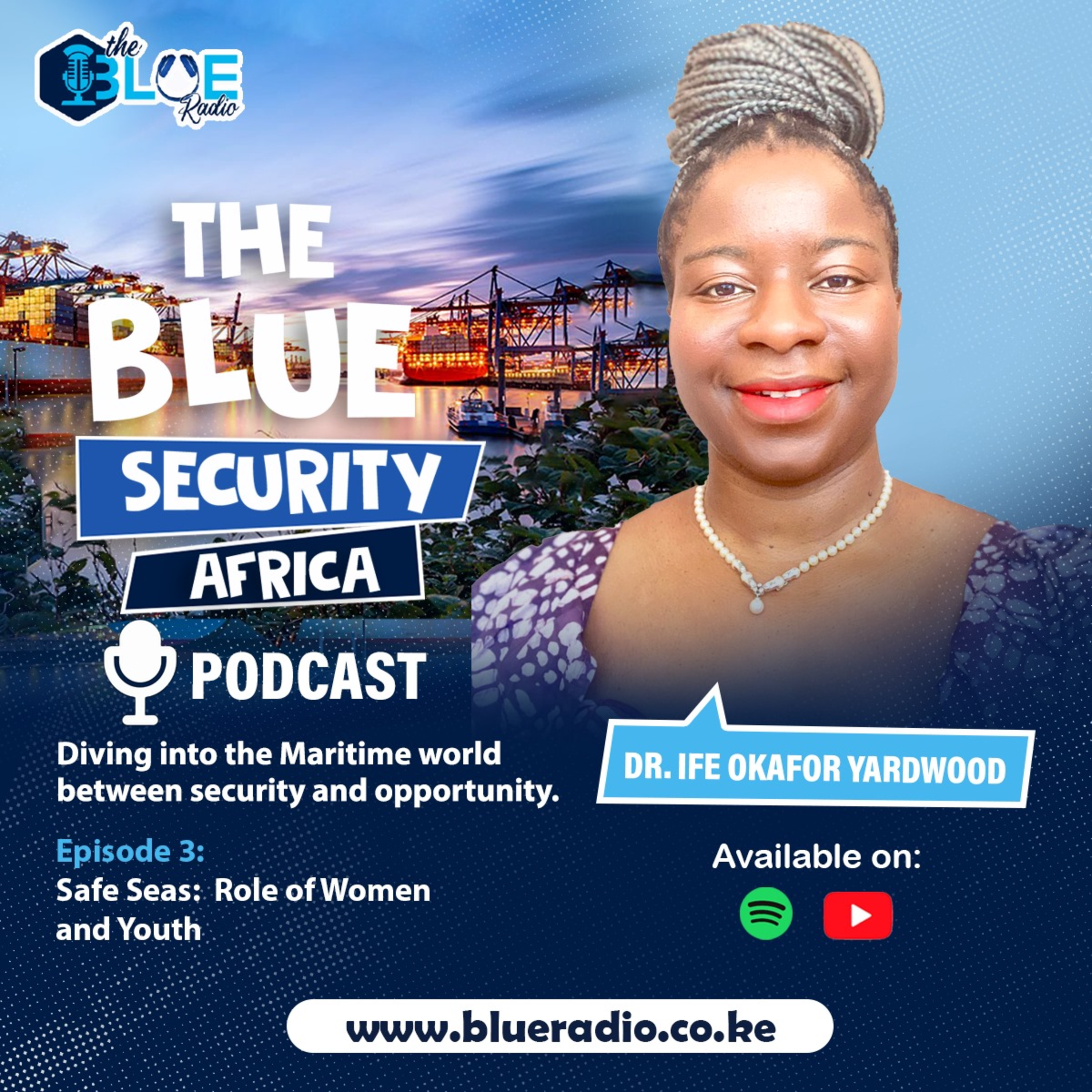 Safe seas ; Discover the role of women and youth in Maritime security, fishing and blue economy episode artwork