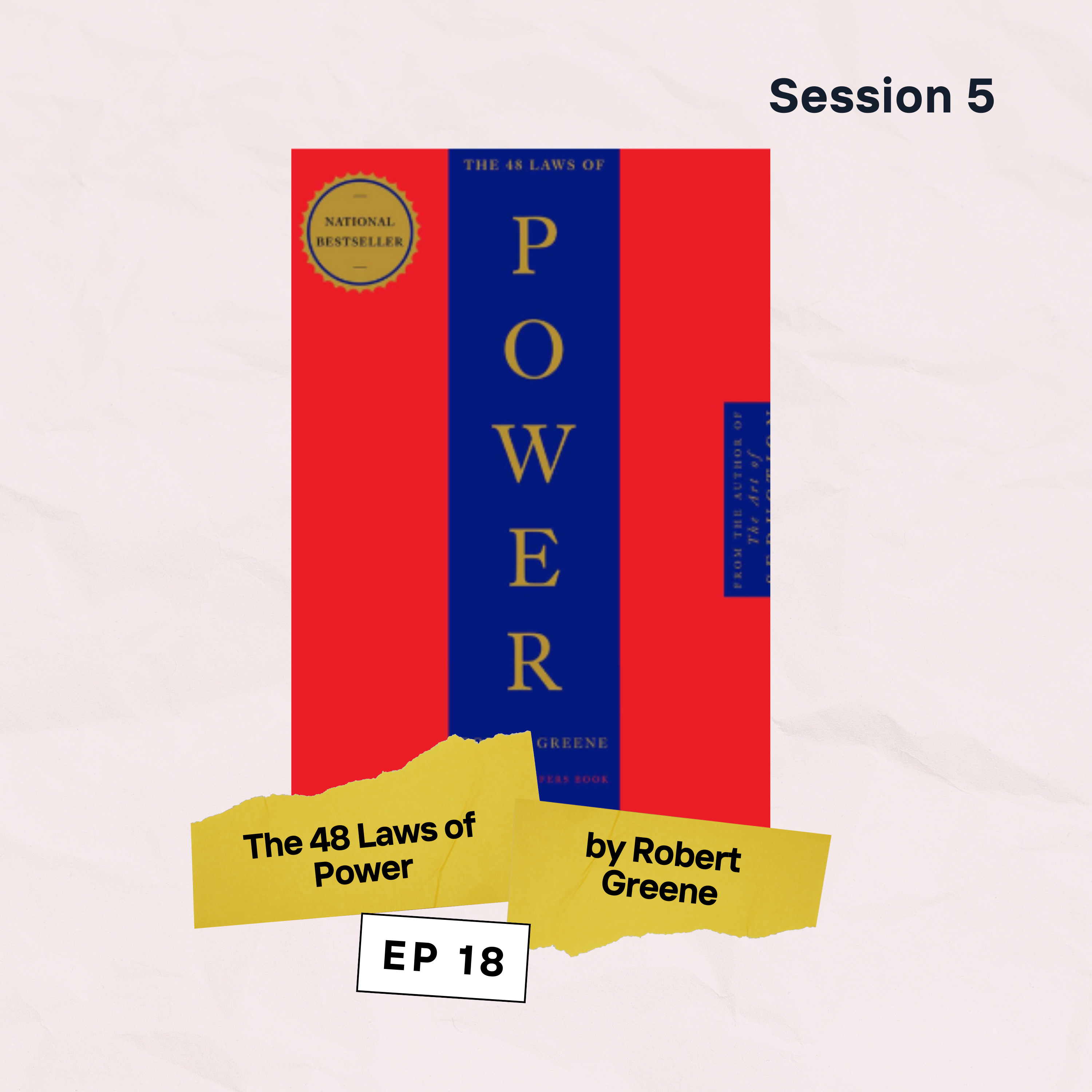 48 Laws of Power by Robert Greene [CdB 5 : Episode 18] episode artwork