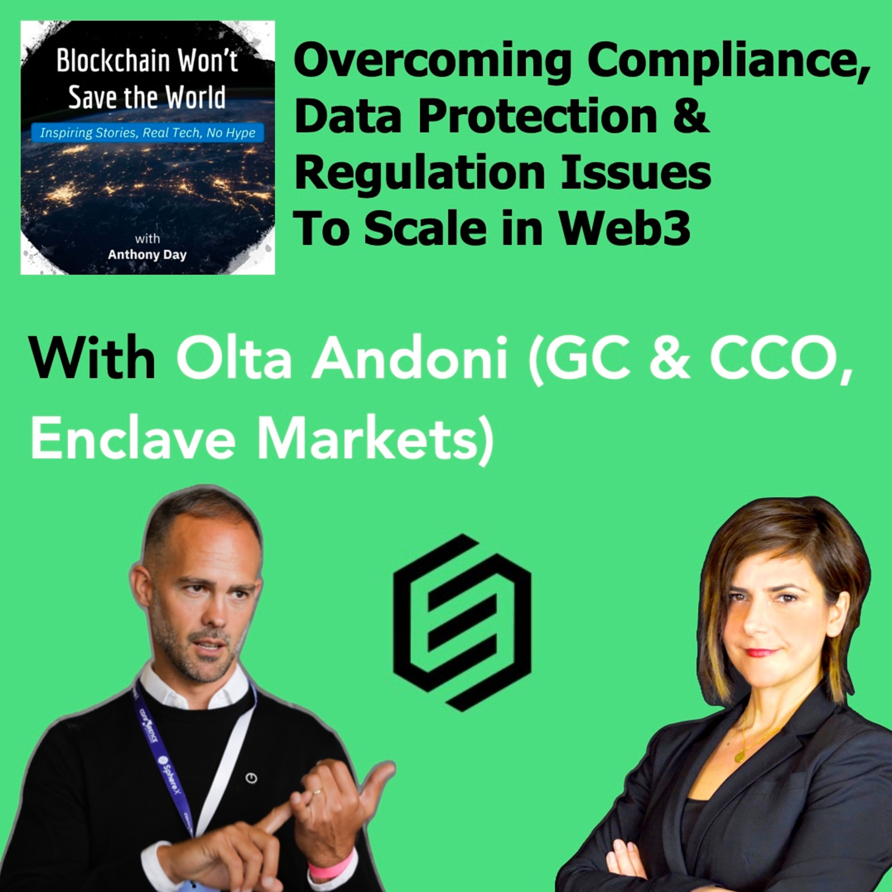 S4E11 Enclave: Regulation, Compliance & Private Exchanges w. Olta Andoni (GC & CCO, Enclave Markets)