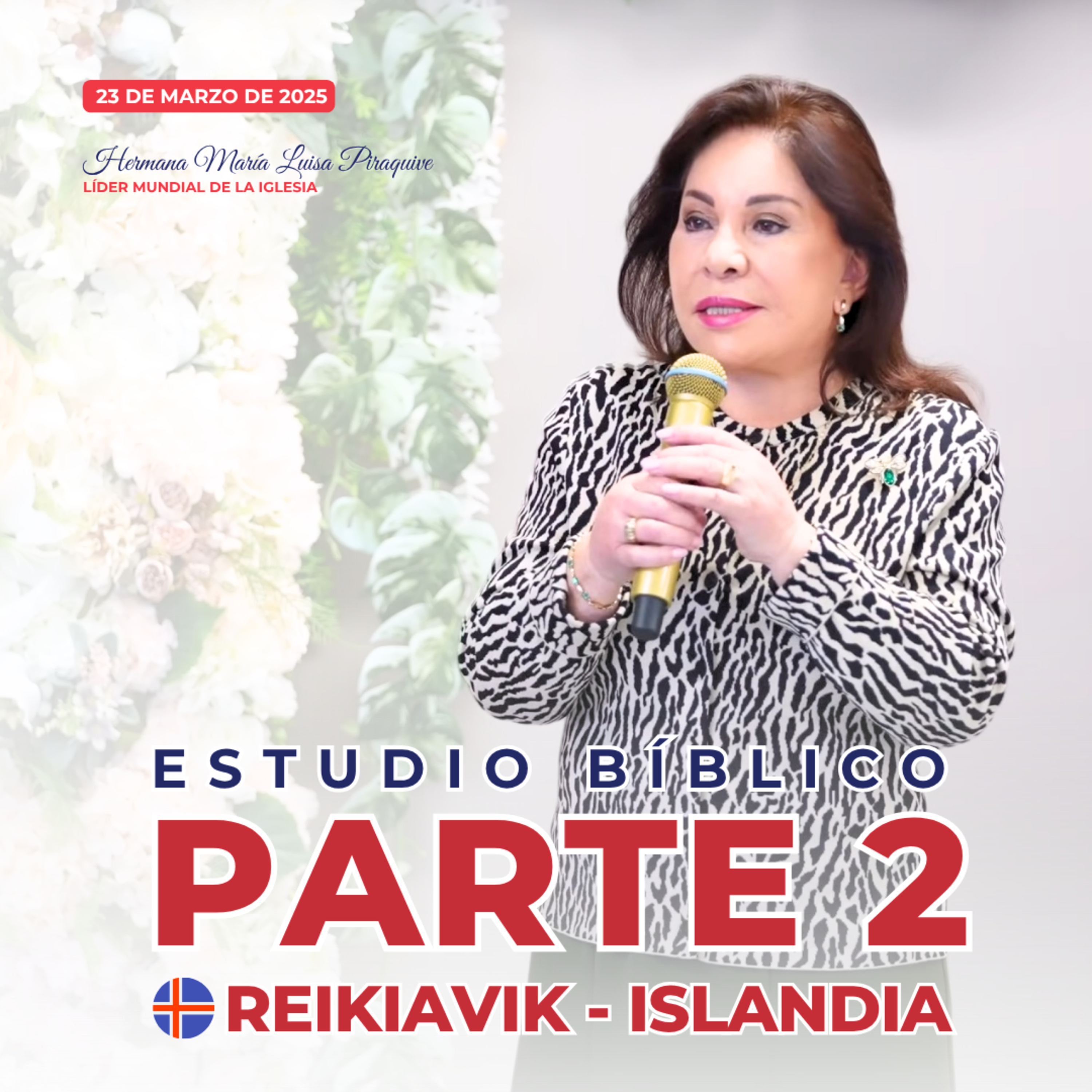 Estudio Bíblico, Parte 2, Reikiavik – Islandia, 23 marzo 2025 episode artwork