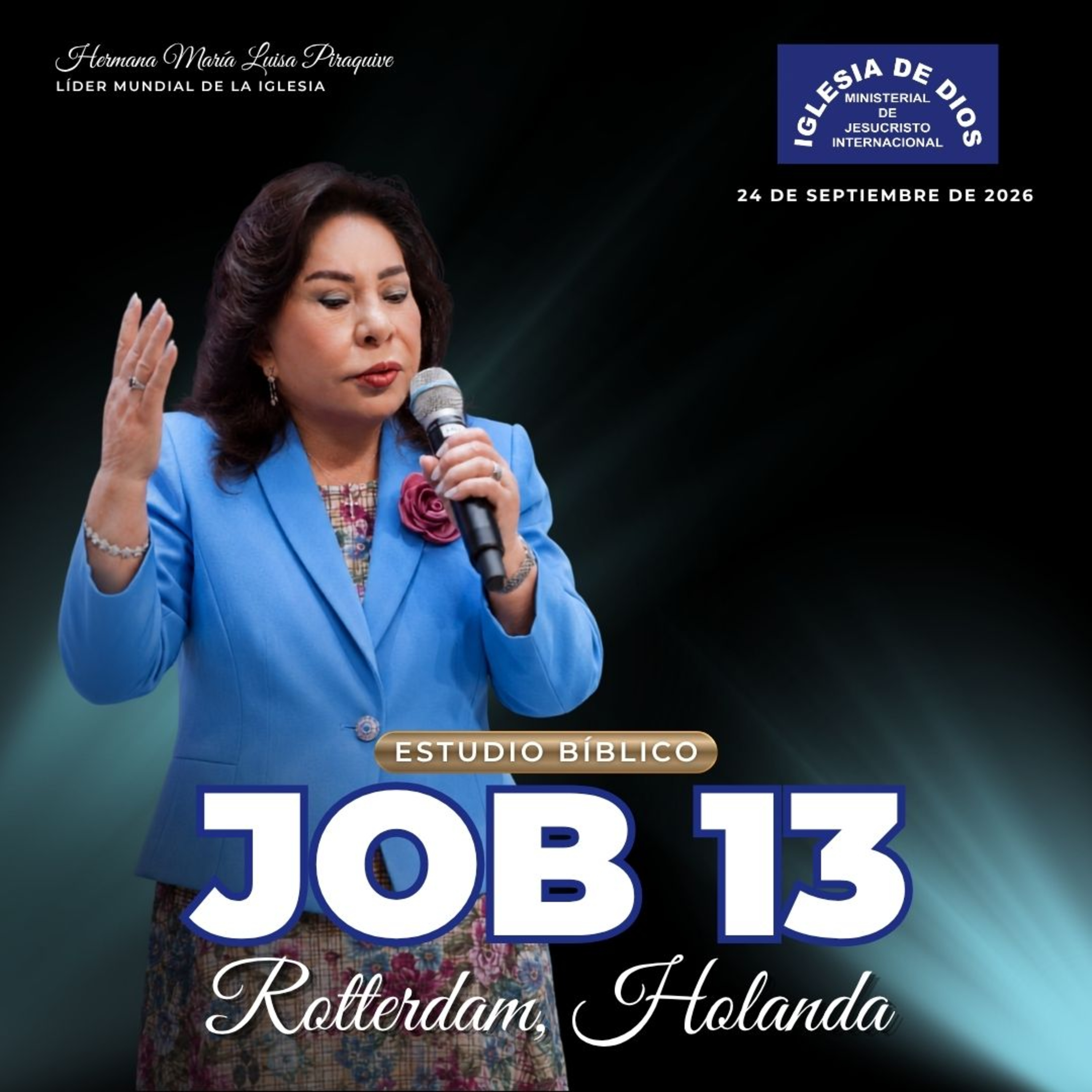 Estudio Bíblico: Job 13 – IDMJI – Rotterdam, Holanda