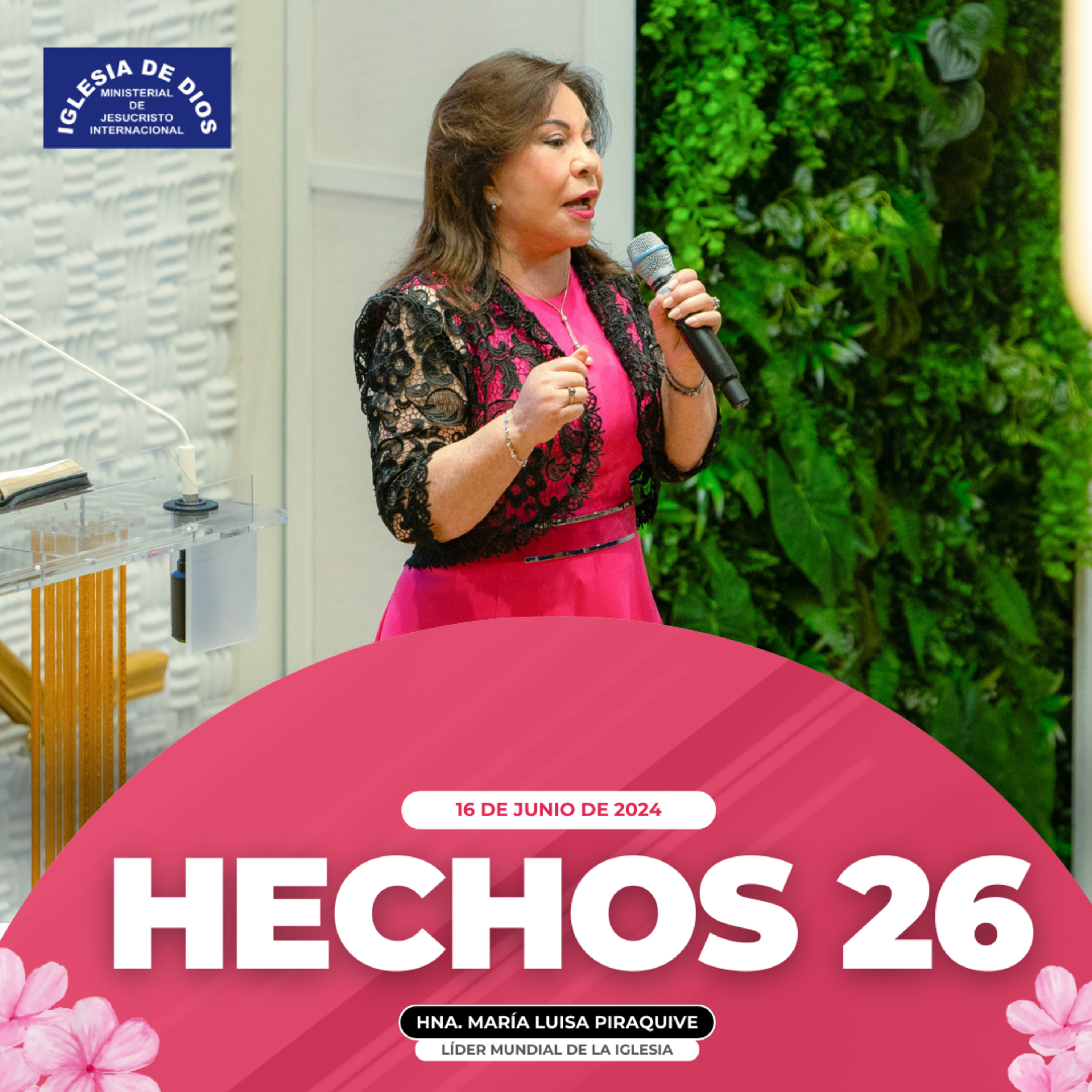 Hechos 26 - Iglesia de Dios Ministerial de Jesucristo Internacional - 16 junio 2024 episode artwork