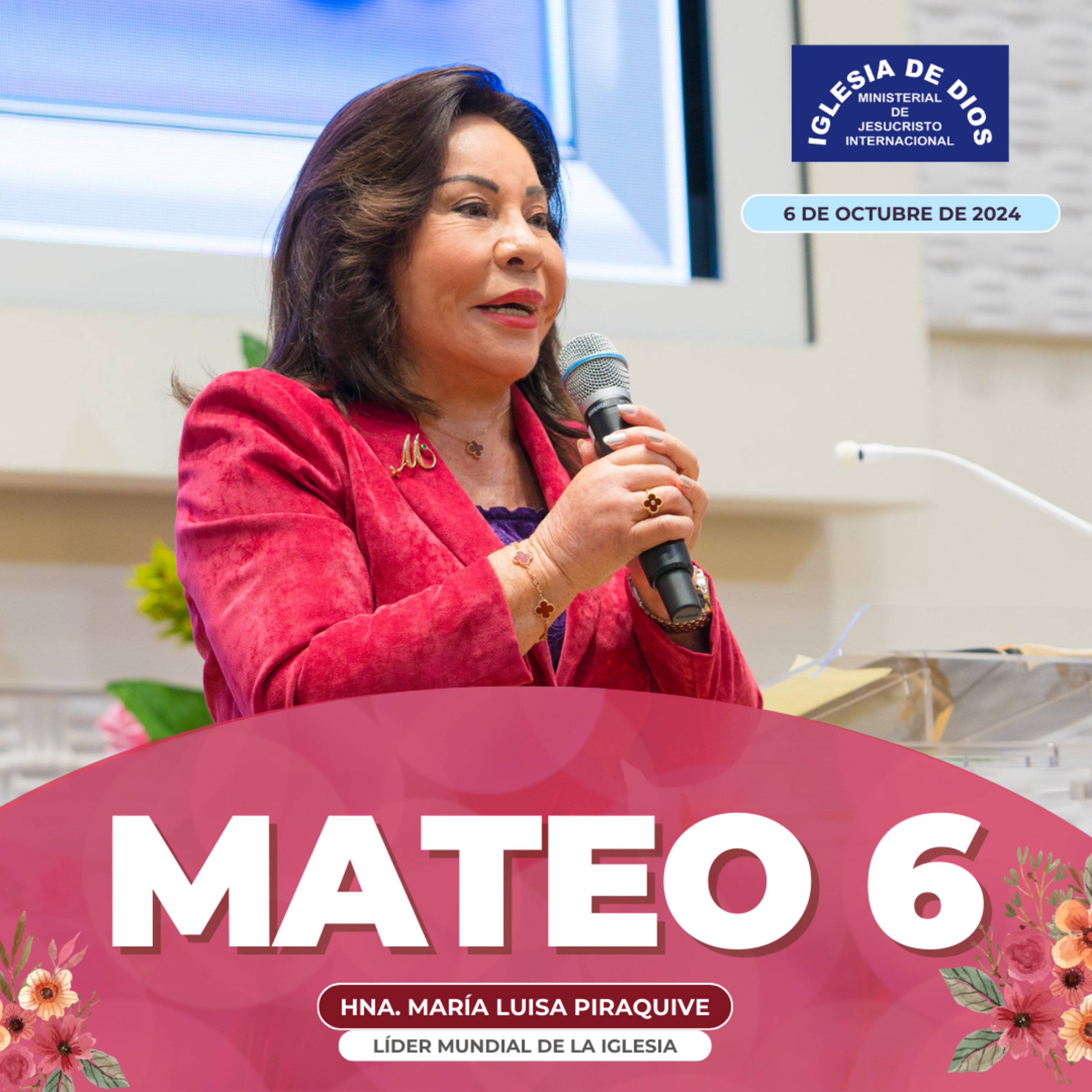 Mateo 6, Hna. María Luisa Piraquive, 6 de octubre de 2024 episode artwork