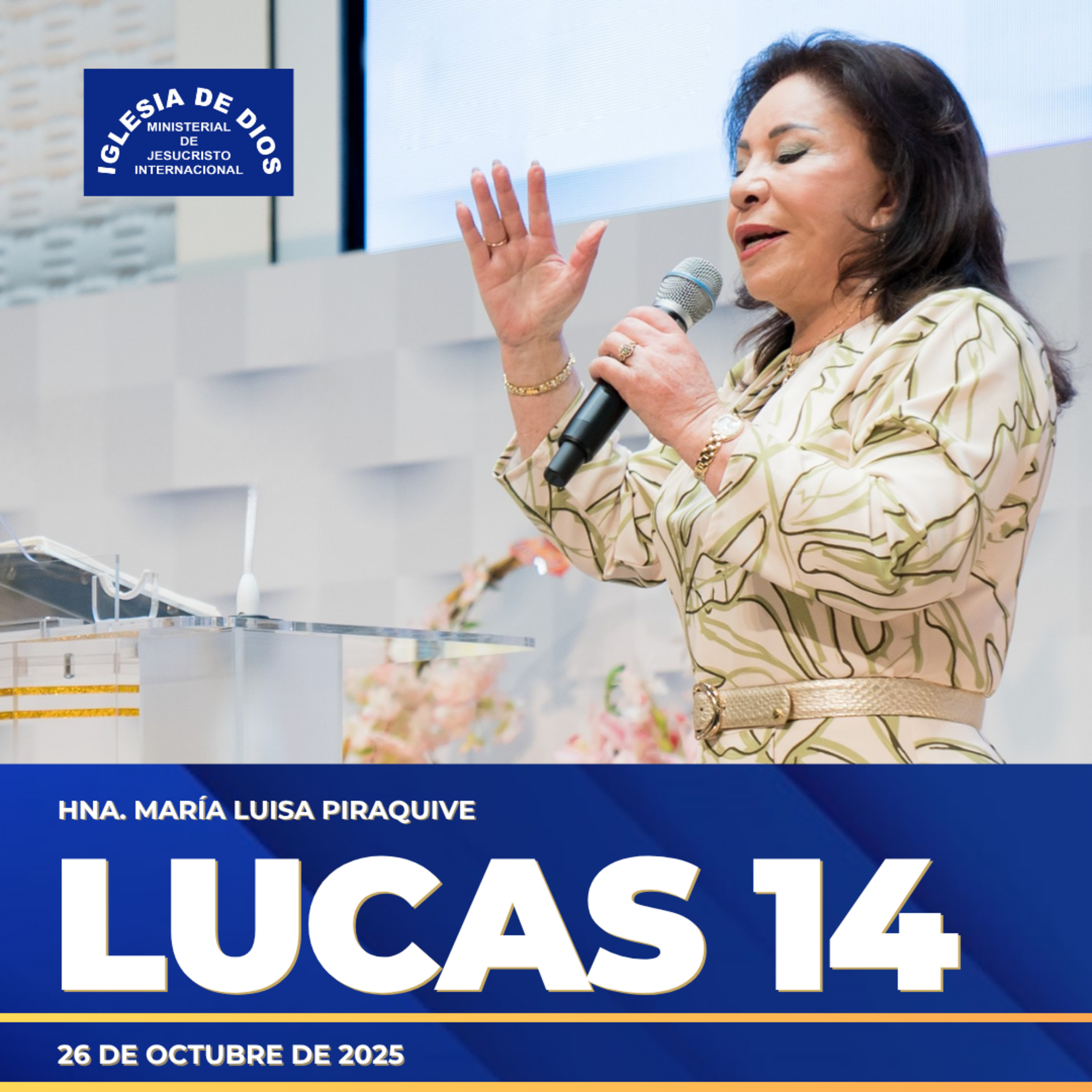 Lucas 14 – Hna. María Luisa Piraquive – 26 de octubre de 2025 episode artwork