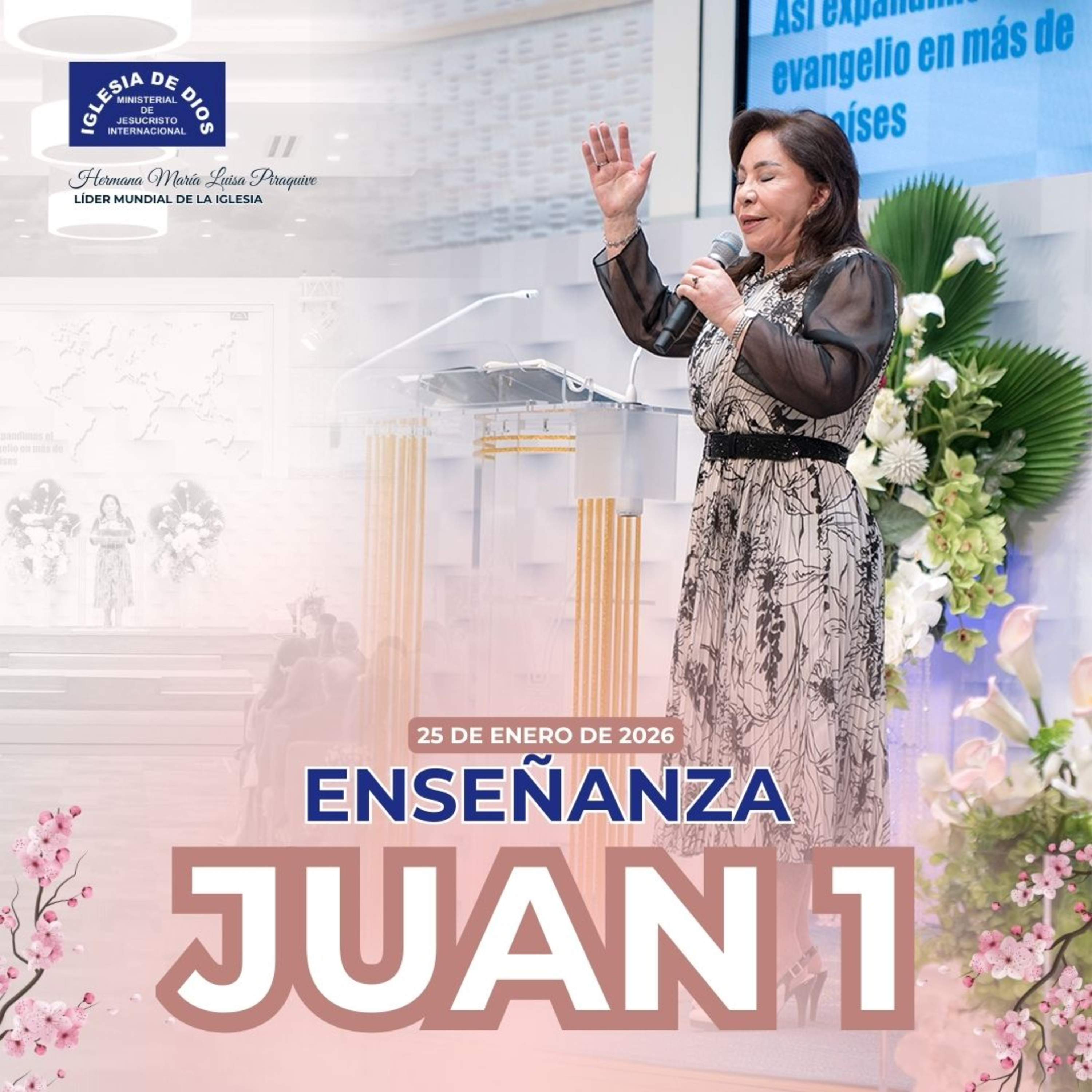 Enseñanza: Juan 1 – Hermana María Luisa Piraquive – 25 de enero de 2026 IDMJI episode artwork