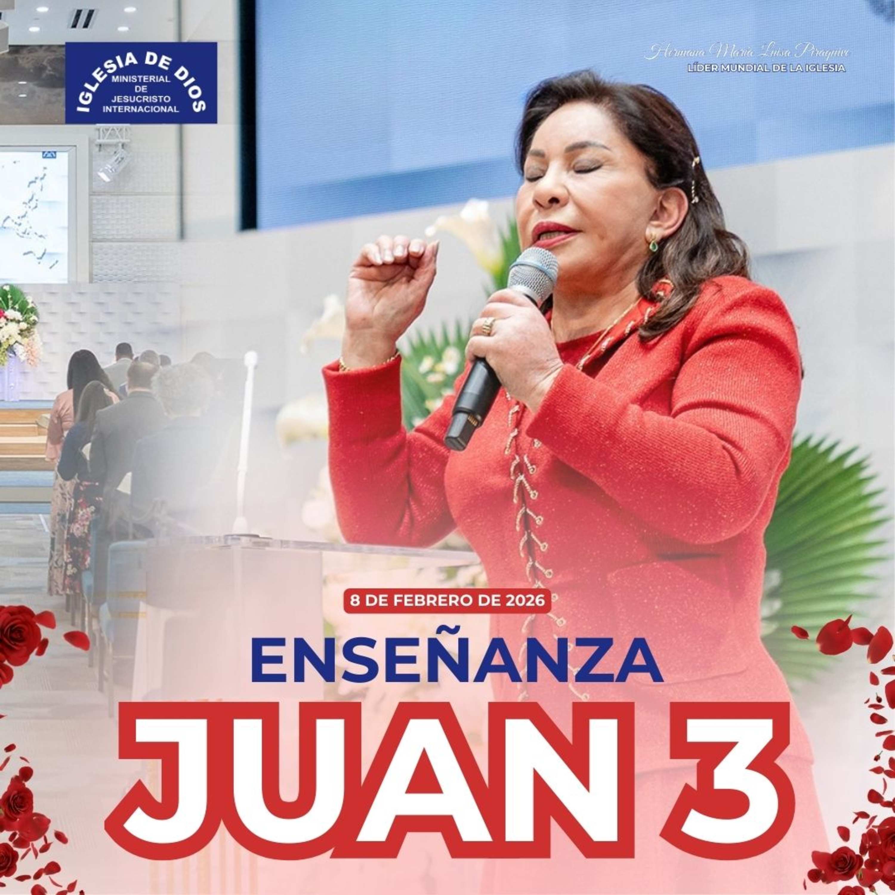 Enseñanza: Juan 3 – Hermana María Luisa Piraquive – 1 de febrero de 2026 IDMJI episode artwork