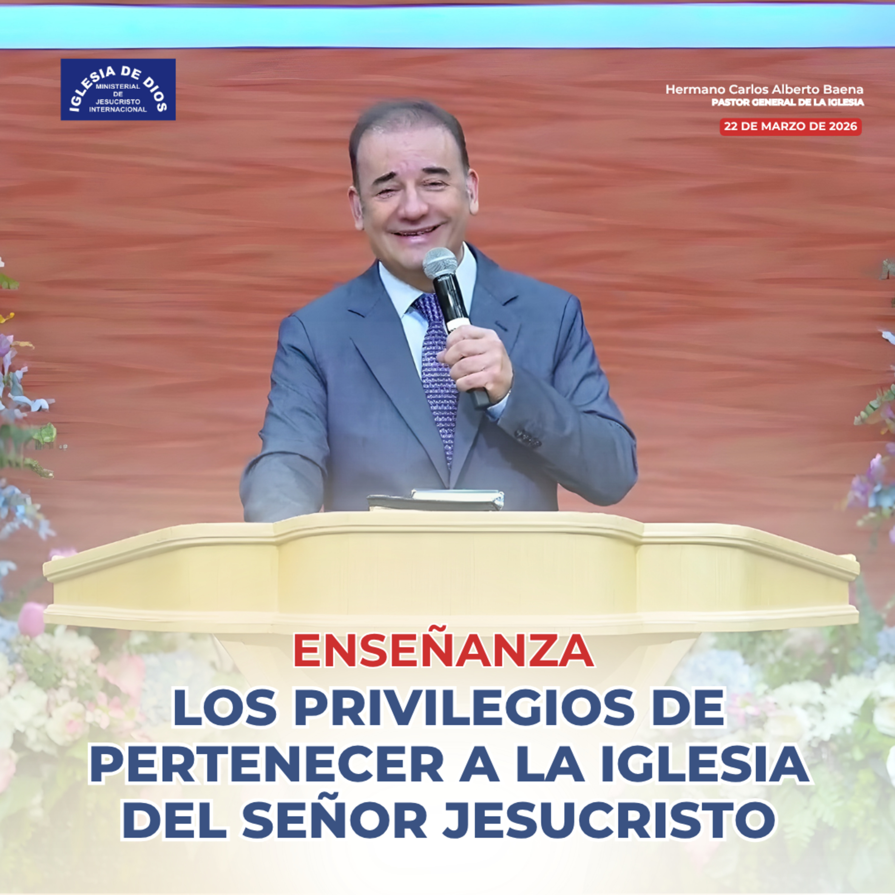 Los privilegios de pertenecer a la Iglesia del Señor Jesucristo – 22 marzo 2026 – IDMJI episode artwork