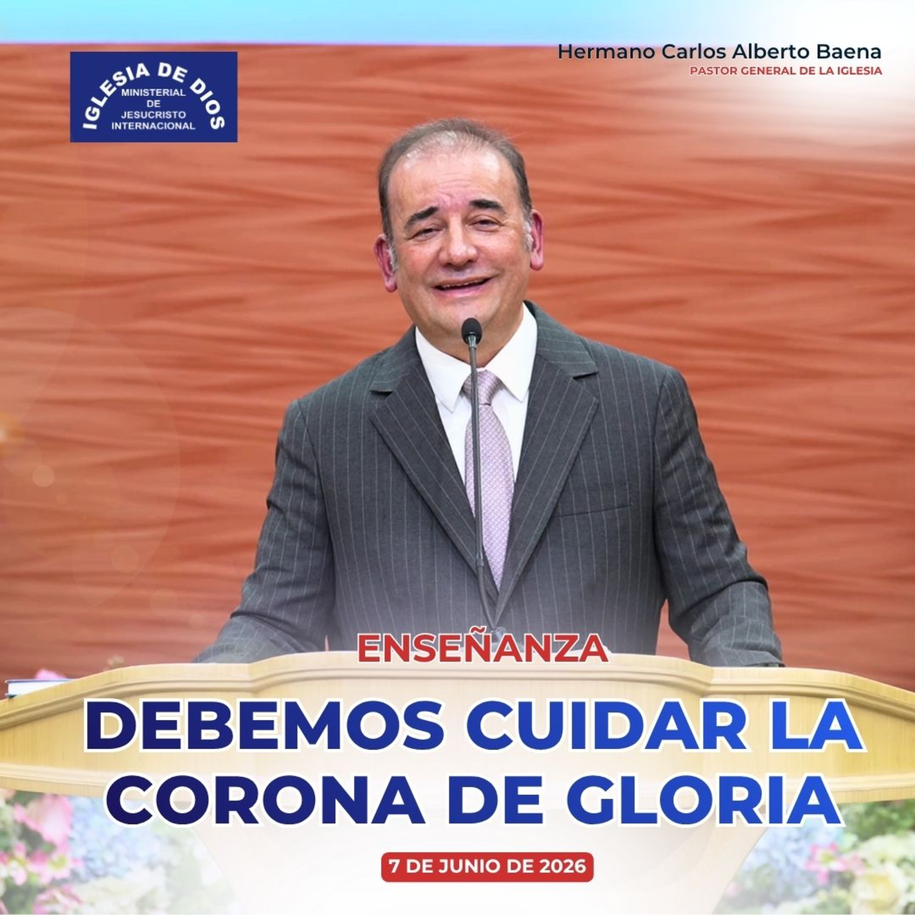 Enseñanza: Debemos cuidar la Corona de Gloria – 7 de junio de 2026 – IDMJI episode artwork