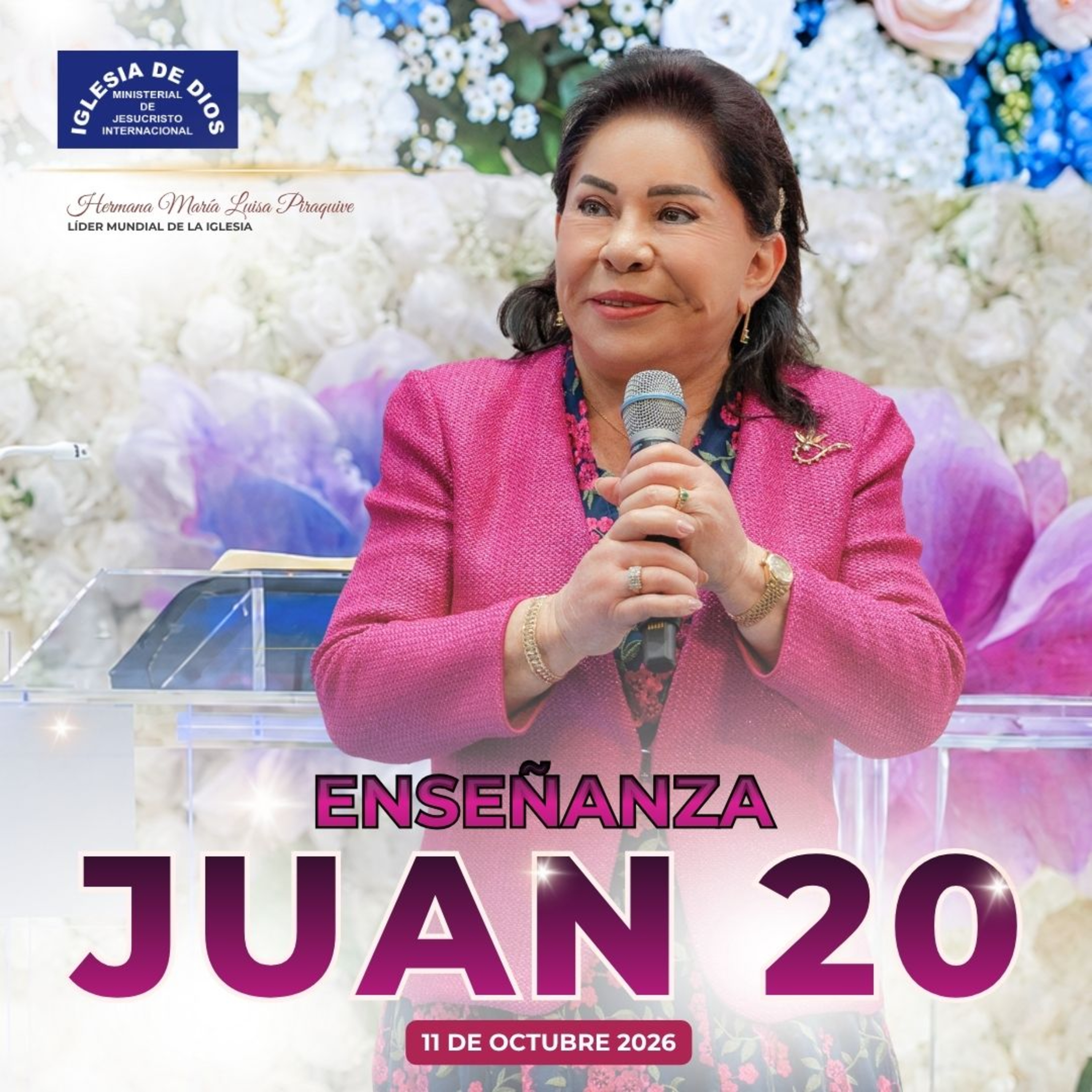 Portada de Enseñanzas: Iglesia de Dios Ministerial de Jesucristo Internacional - IDMJI
