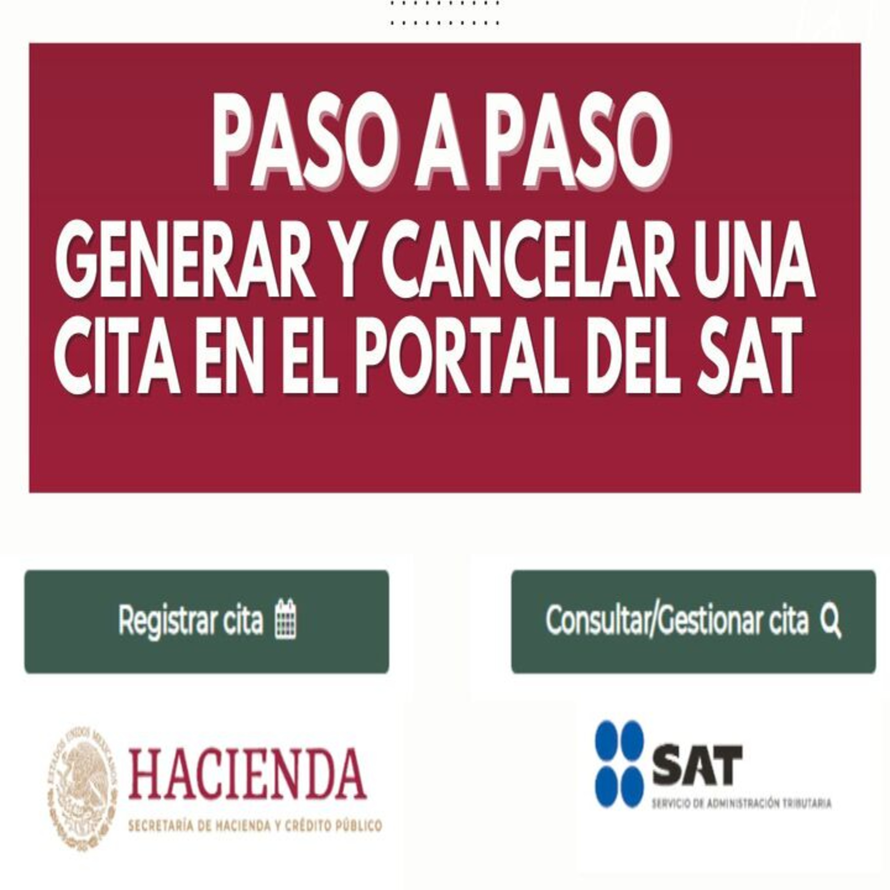 Como Generar y Cancelar Cita en el Portal del SAT 2023 episode artwork