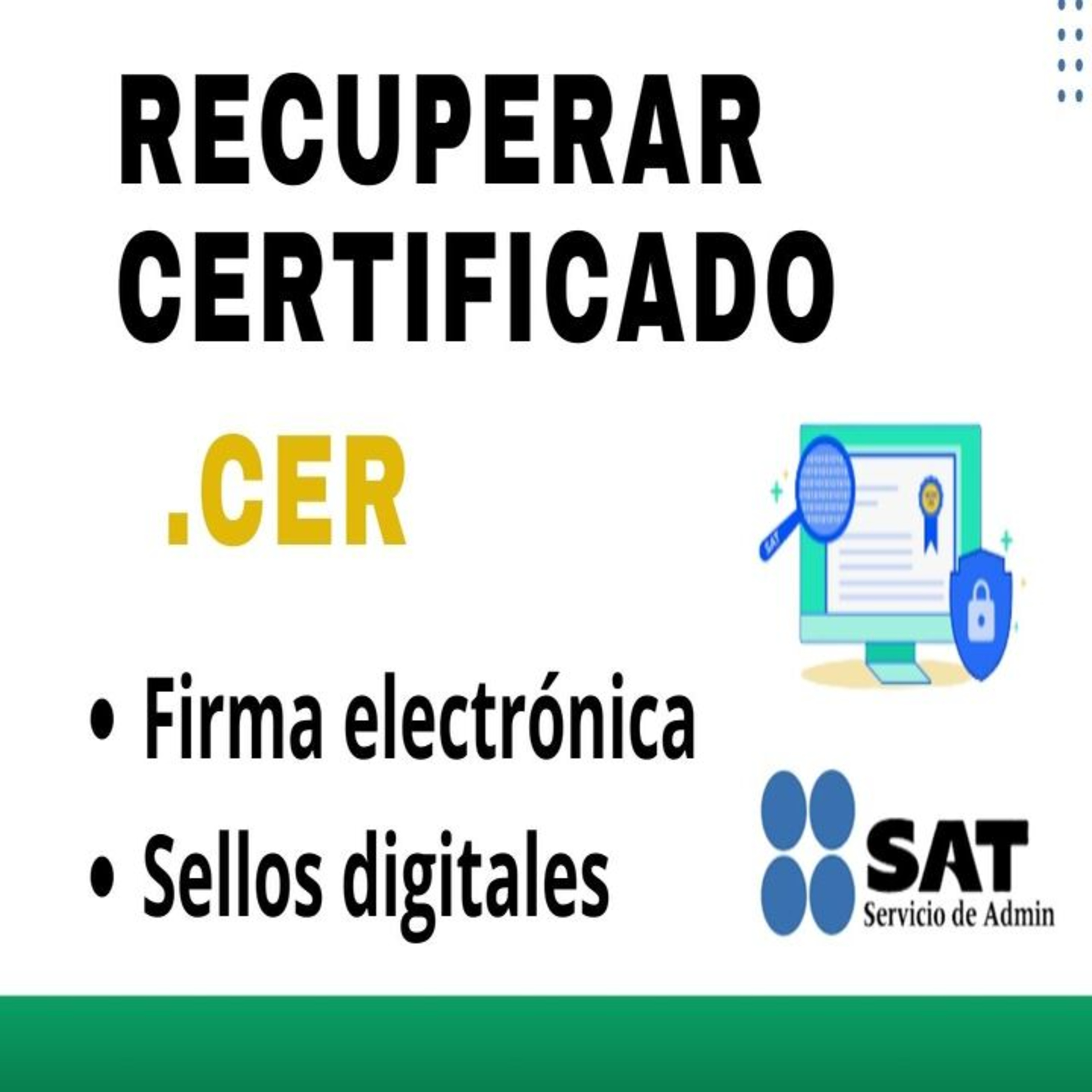Recuperar Certificado de la Firma Electrónica o Sellos Digitales SAT episode artwork