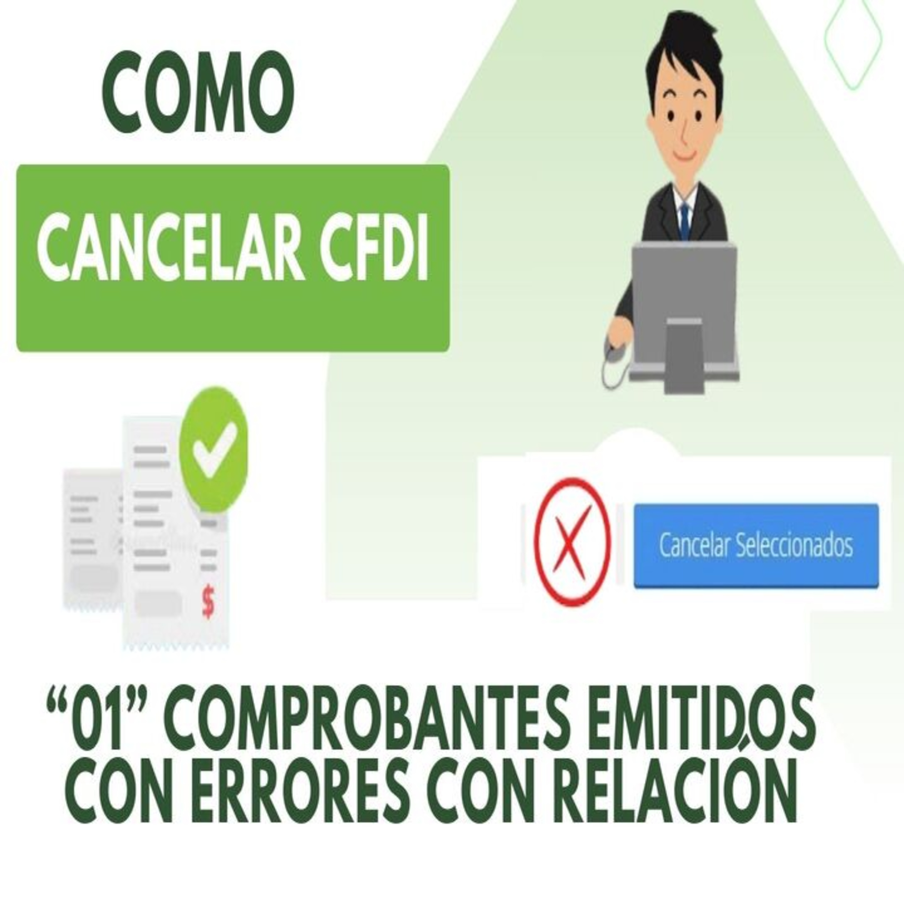 Ejemplo cancelación cfdi: “01” Comprobantes emitidos con errores con relación. Portal del SAT episode artwork