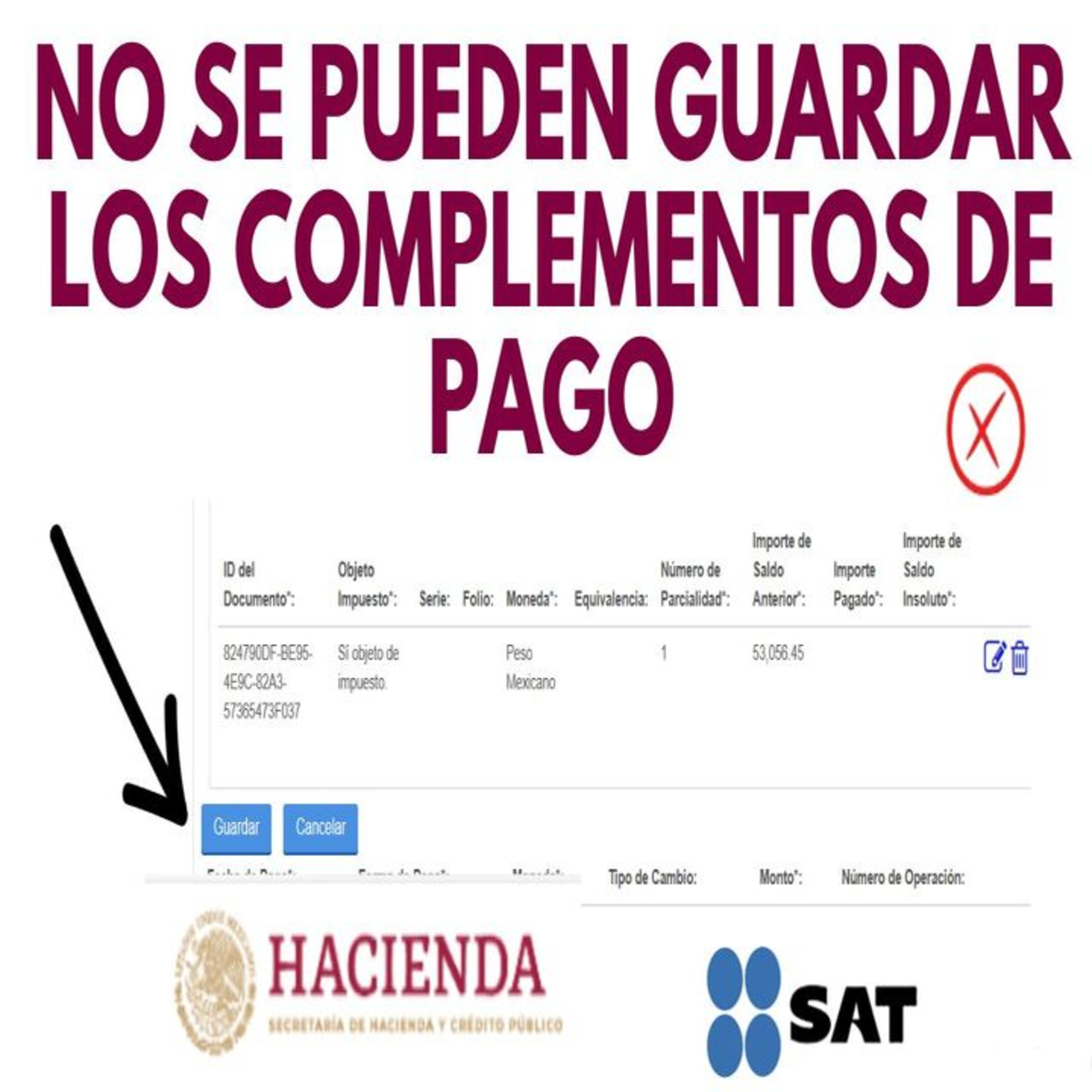 No se pueden guardar los COMPLEMENTOS DE PAGO portal del SAT episode artwork
