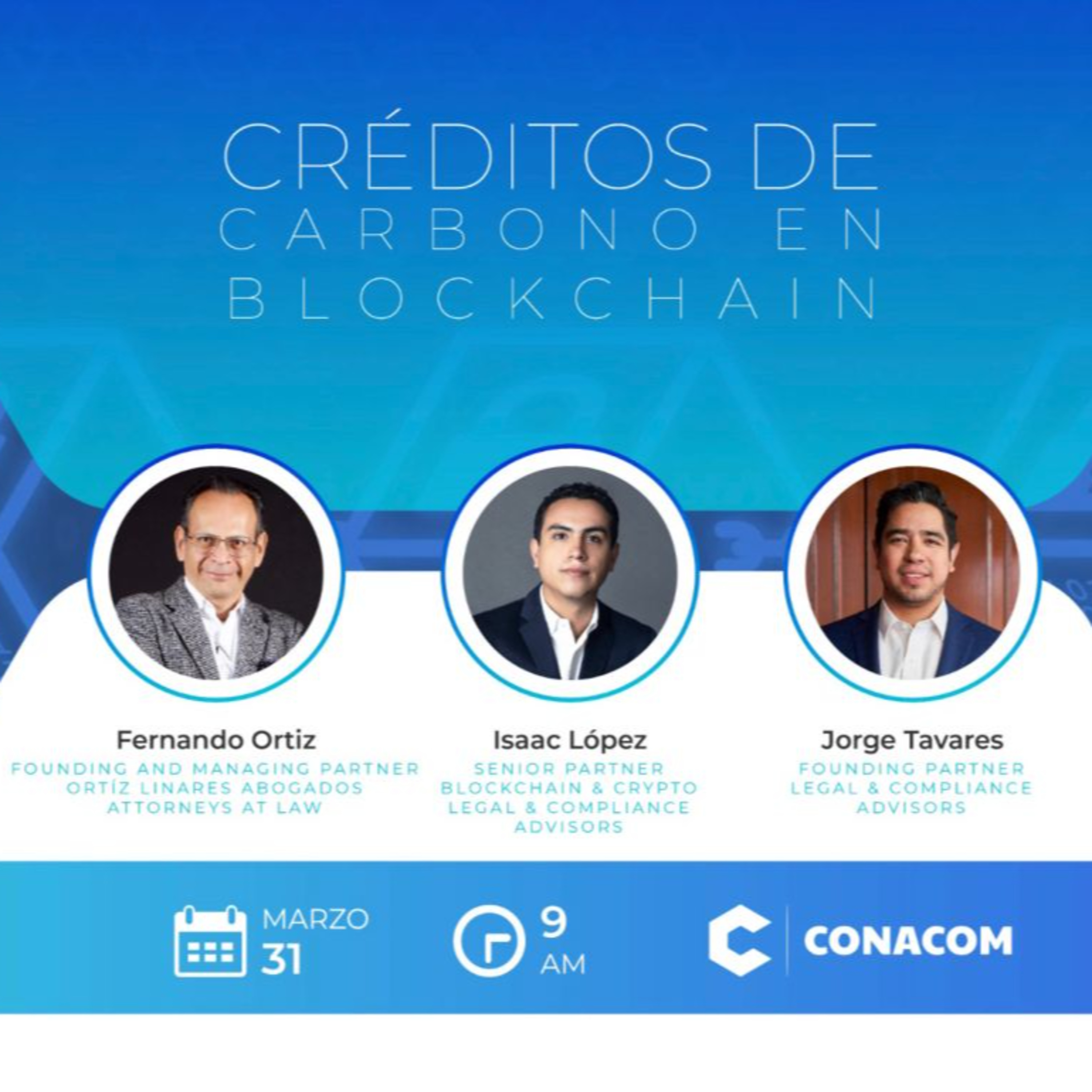 Créditos de carbono en Blockchain | Fernando Ortiz⁠⁠. ⁠Isaac López⁠. ⁠Jorge Tavares episode artwork