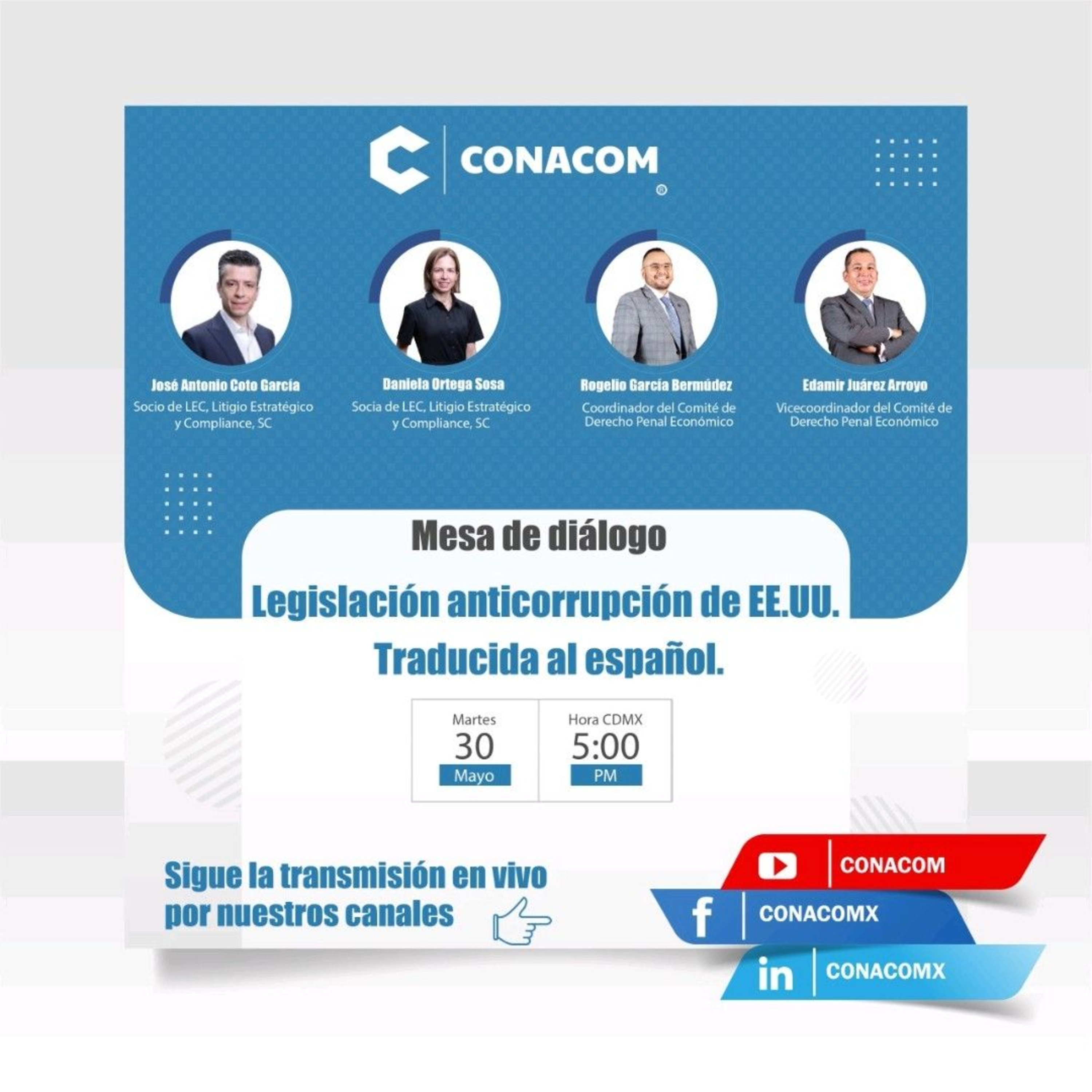 Mesa de diálogo, legislación anticorrupción de EE.UU. Traducida al español episode artwork
