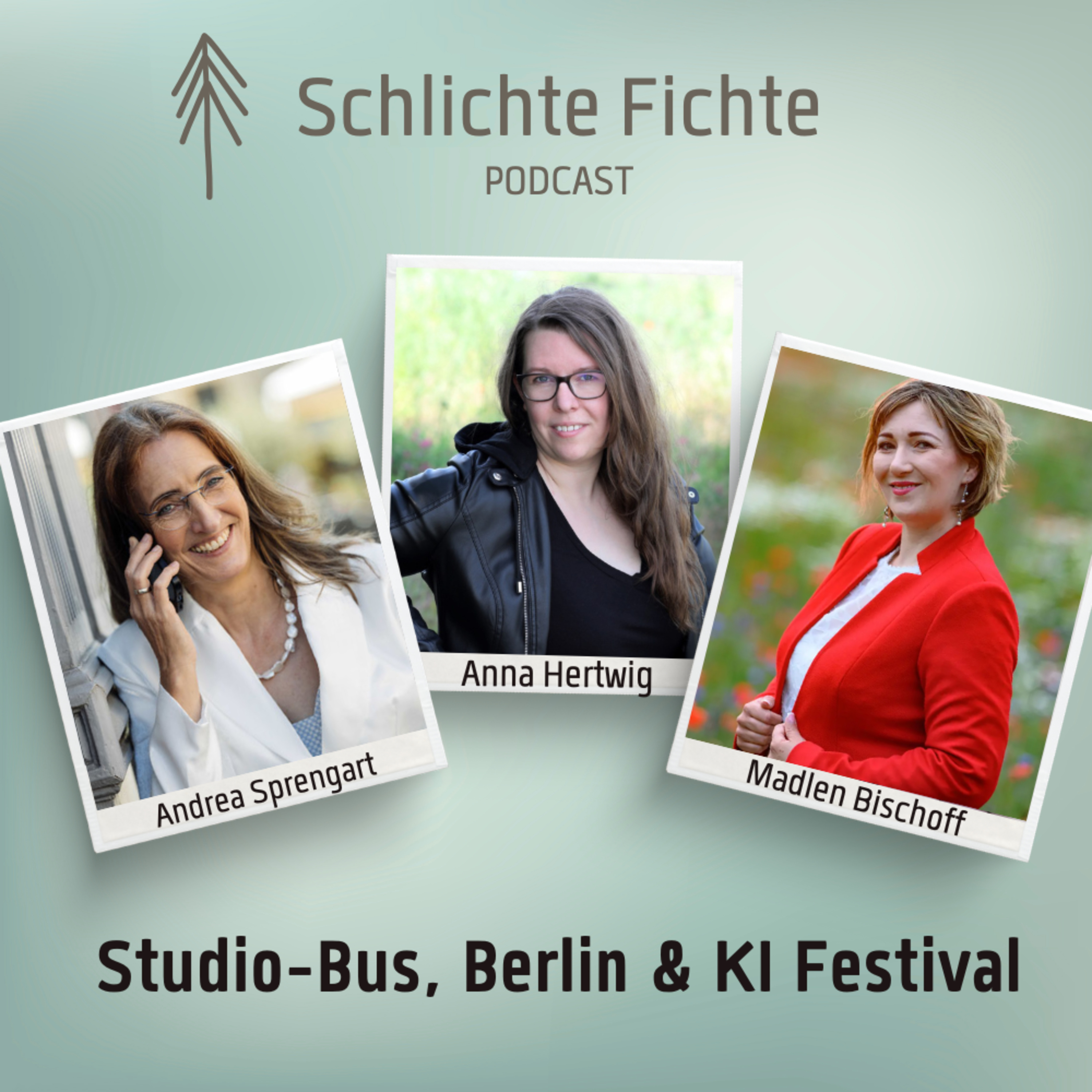 Studio-Bus, Berlin & KI – mit Andrea Sprengart und Madlen Bischoff episode artwork