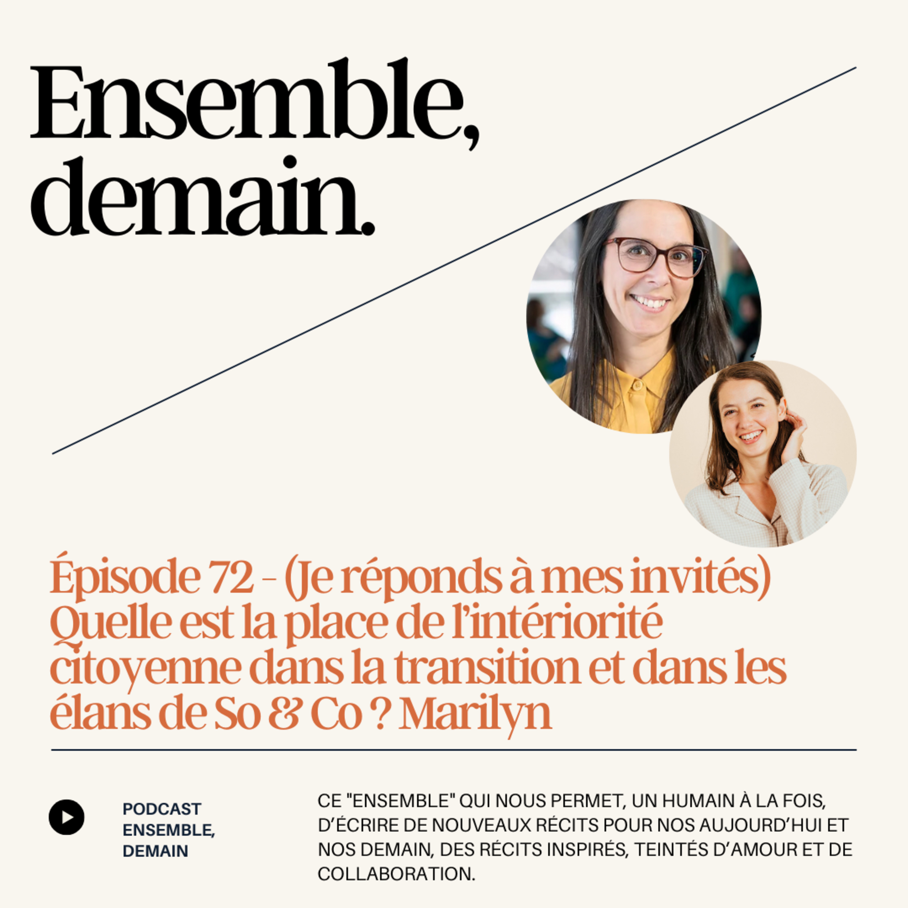 Ensemble, demain