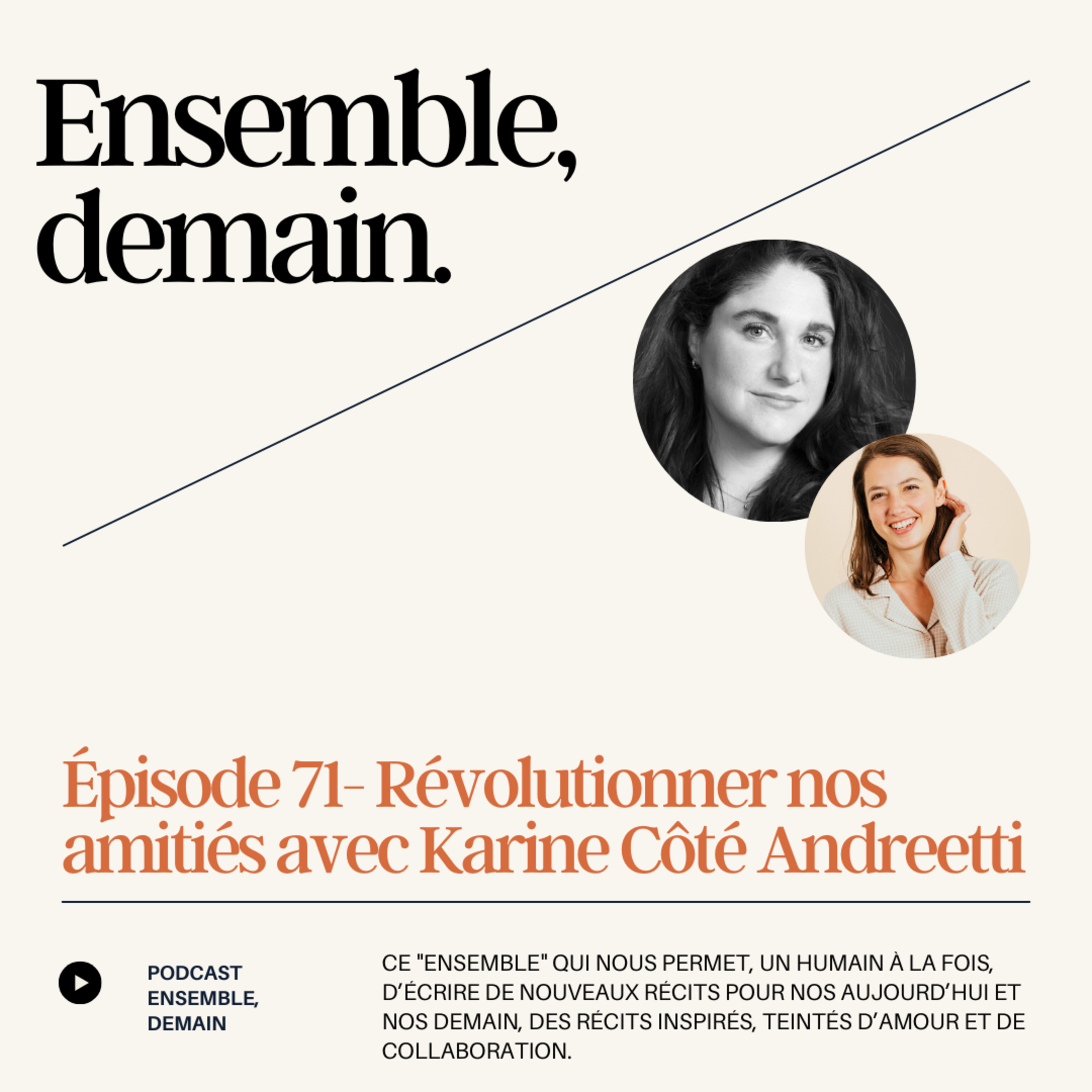 Ensemble, demain