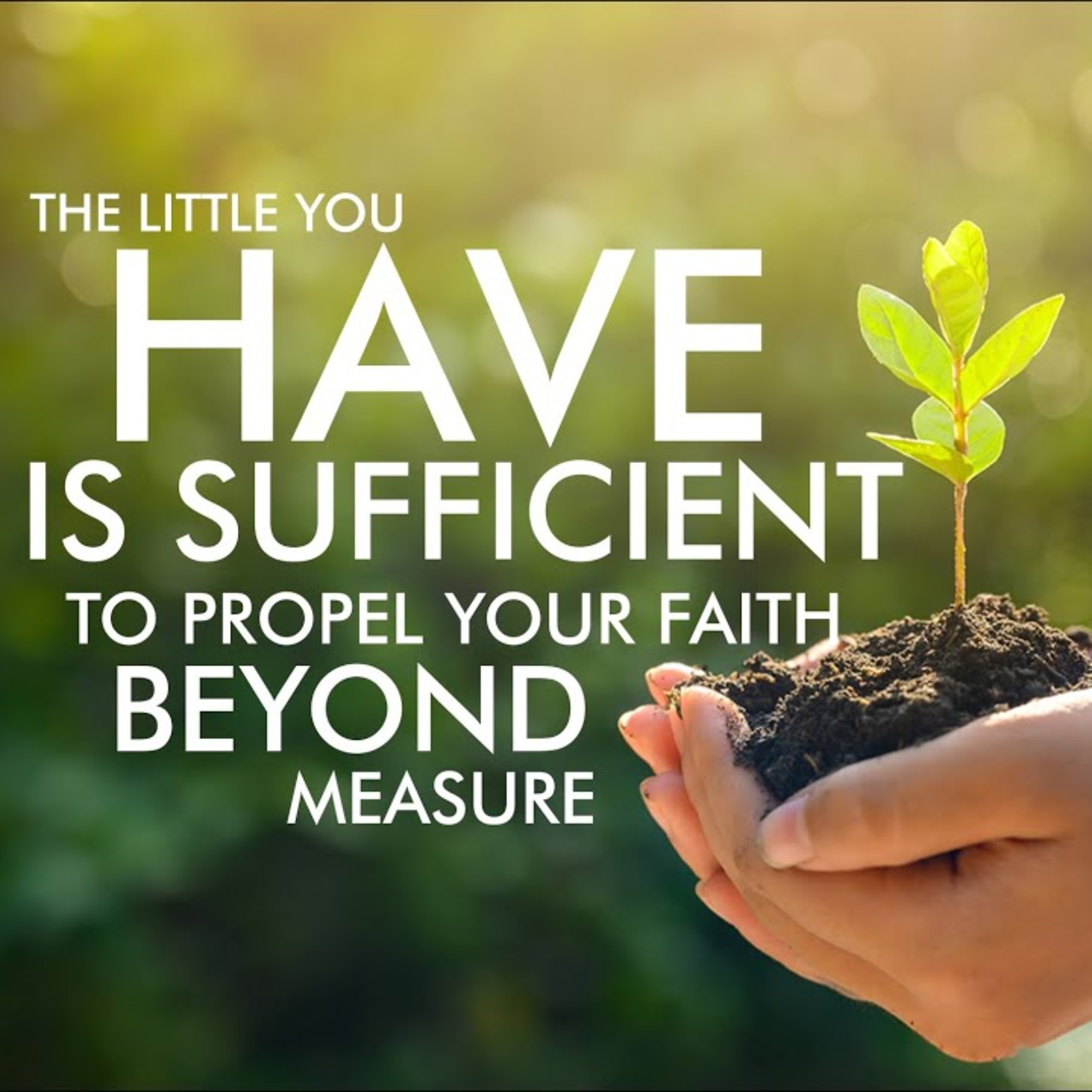 The Little You Have Is Sufficient To Propel Your Faith Beyond episode artwork