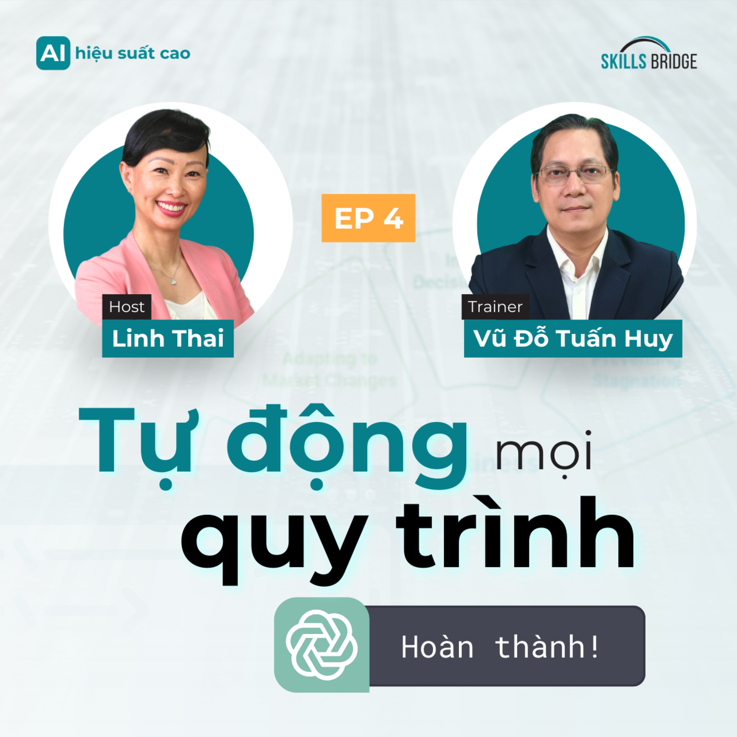 E4: 3 Bước Tạo Chatbot GPT Thay Bạn Tối Ưu Công Việc | AI Hiệu Suất Cao