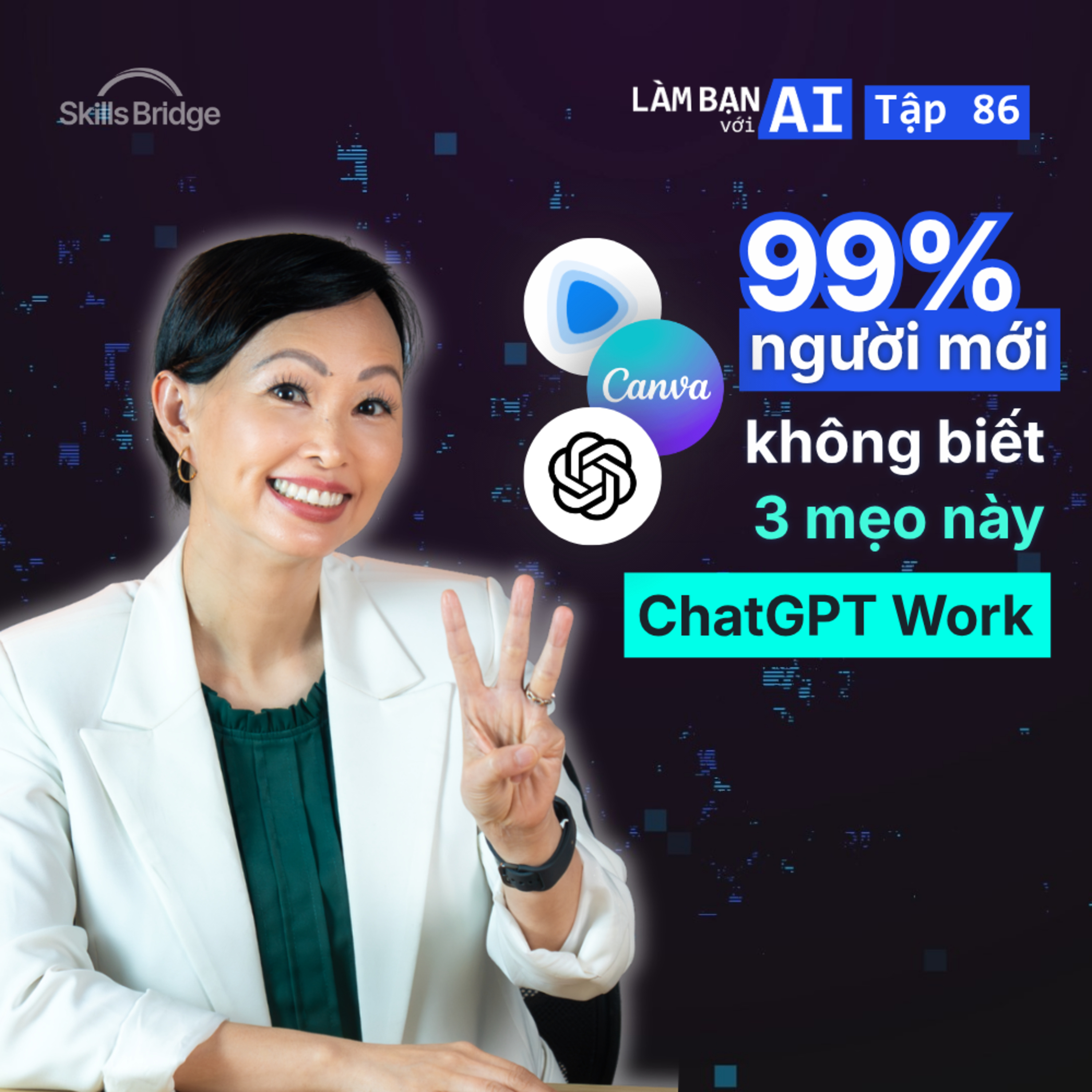 EP86: 3 tác vụ nâng cao với ChatGPT Work ít người biết (không phải Code) | Làm Bạn Với AI