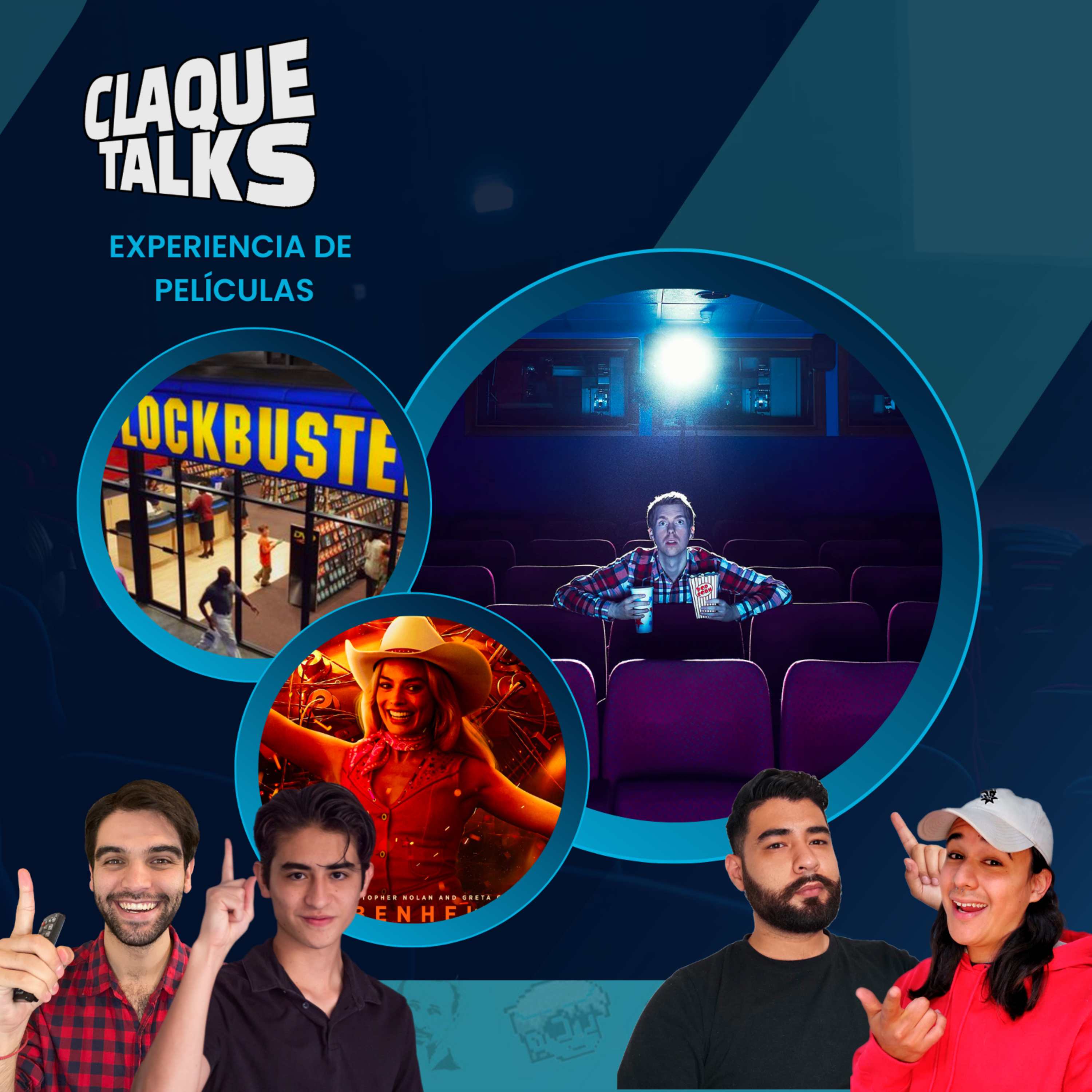 ClaqueTalks 20 - ¿El cine está muriendo?, Barbenheimer y nuestras experiencias con el cine. episode artwork